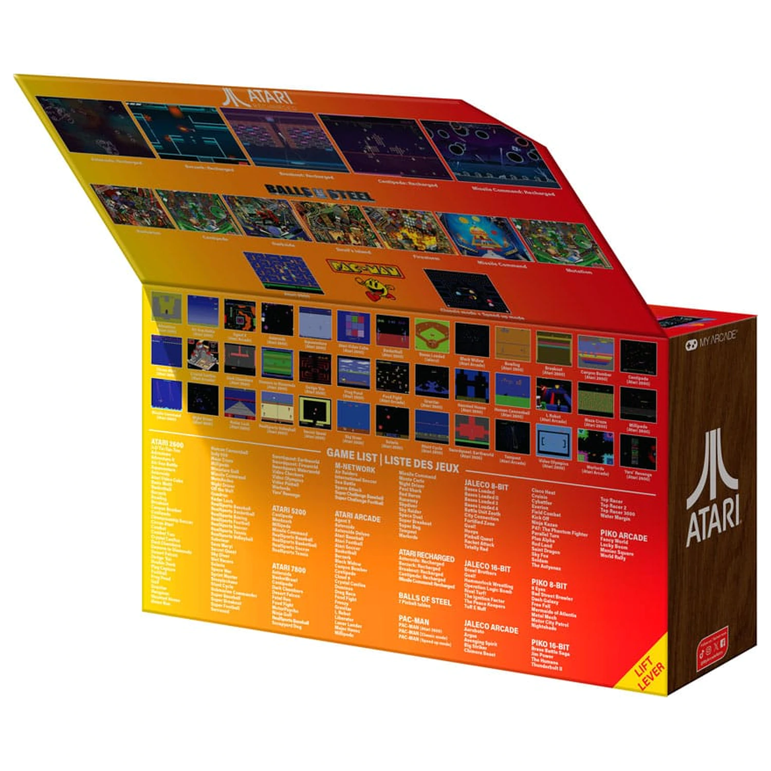 Atari tragbares Gaming System Gamestation Go Produktfoto