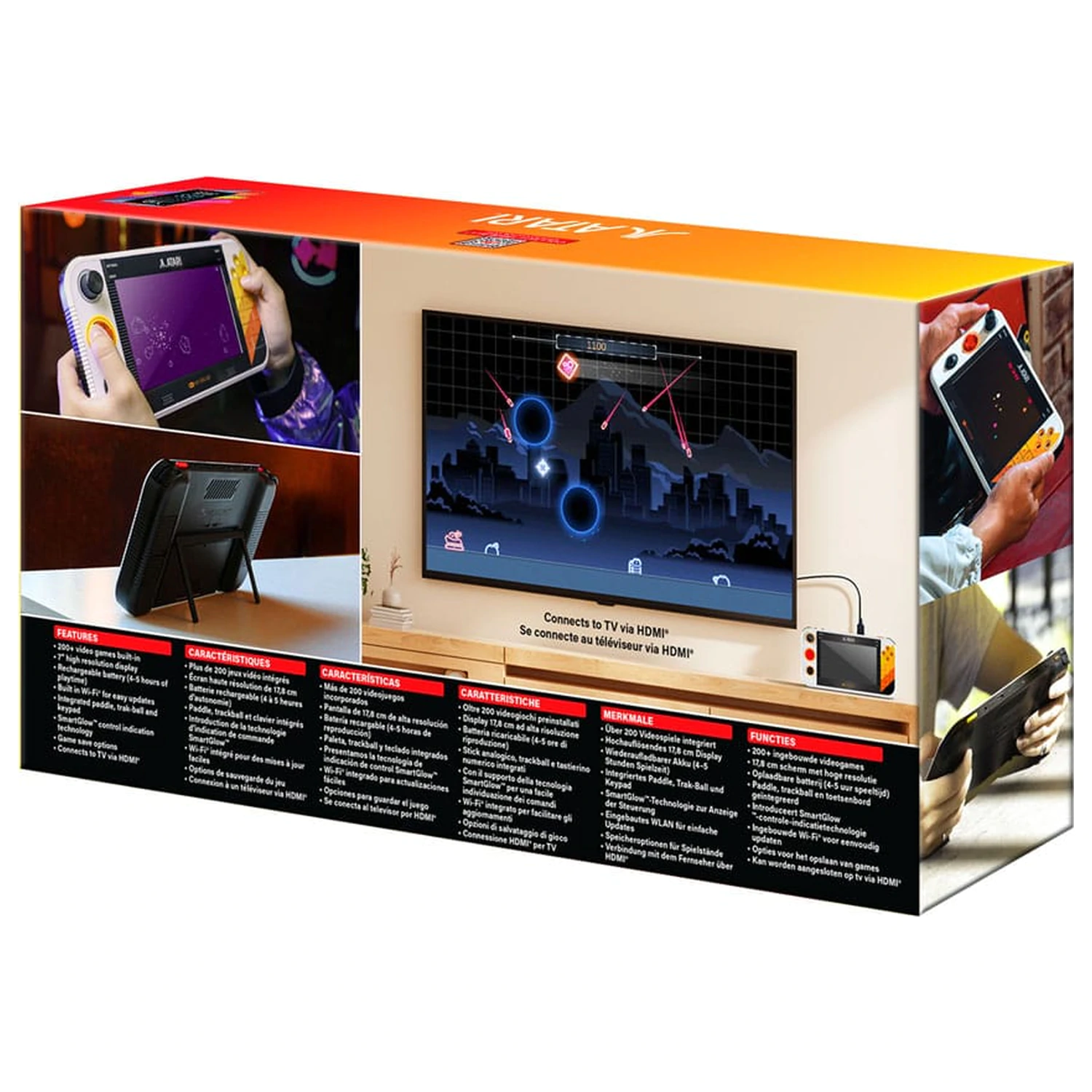 Atari tragbares Gaming System Gamestation Go Produktfoto