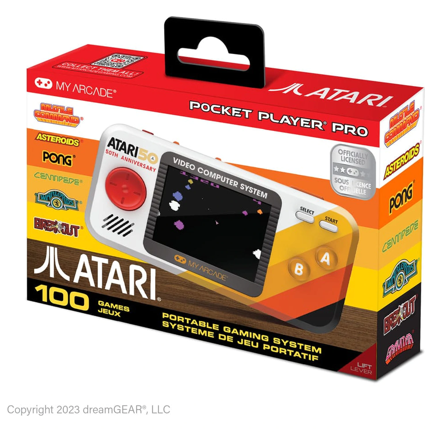 Atari Tragbares Gaming System Pocket Player Pro Produktfoto