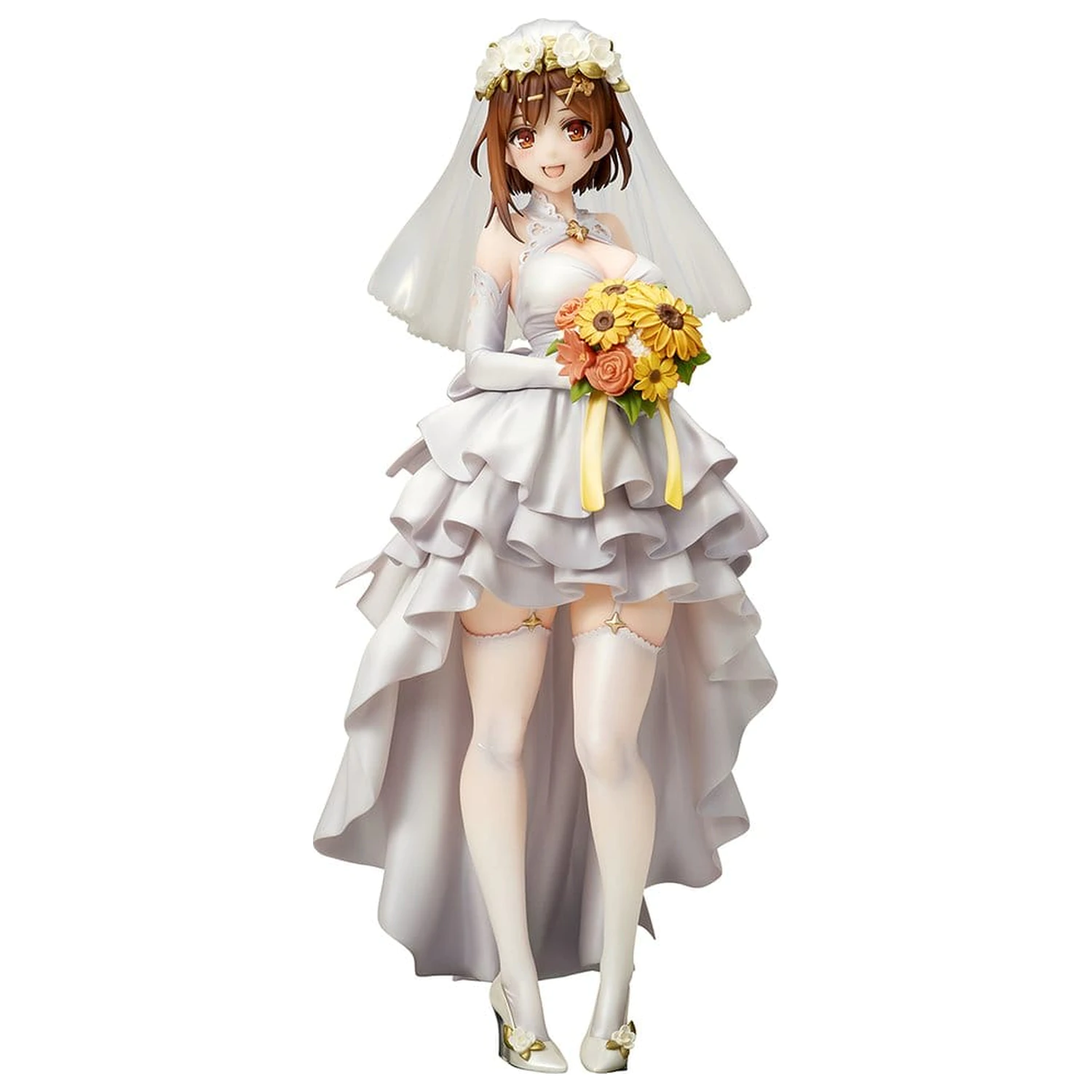 Atelier Ryza 3: Alchemist of the End & the Secret Key PVC Figur 1/7 Ryza (Reisalin Stout) Wedding Style 25 cm Produktfoto