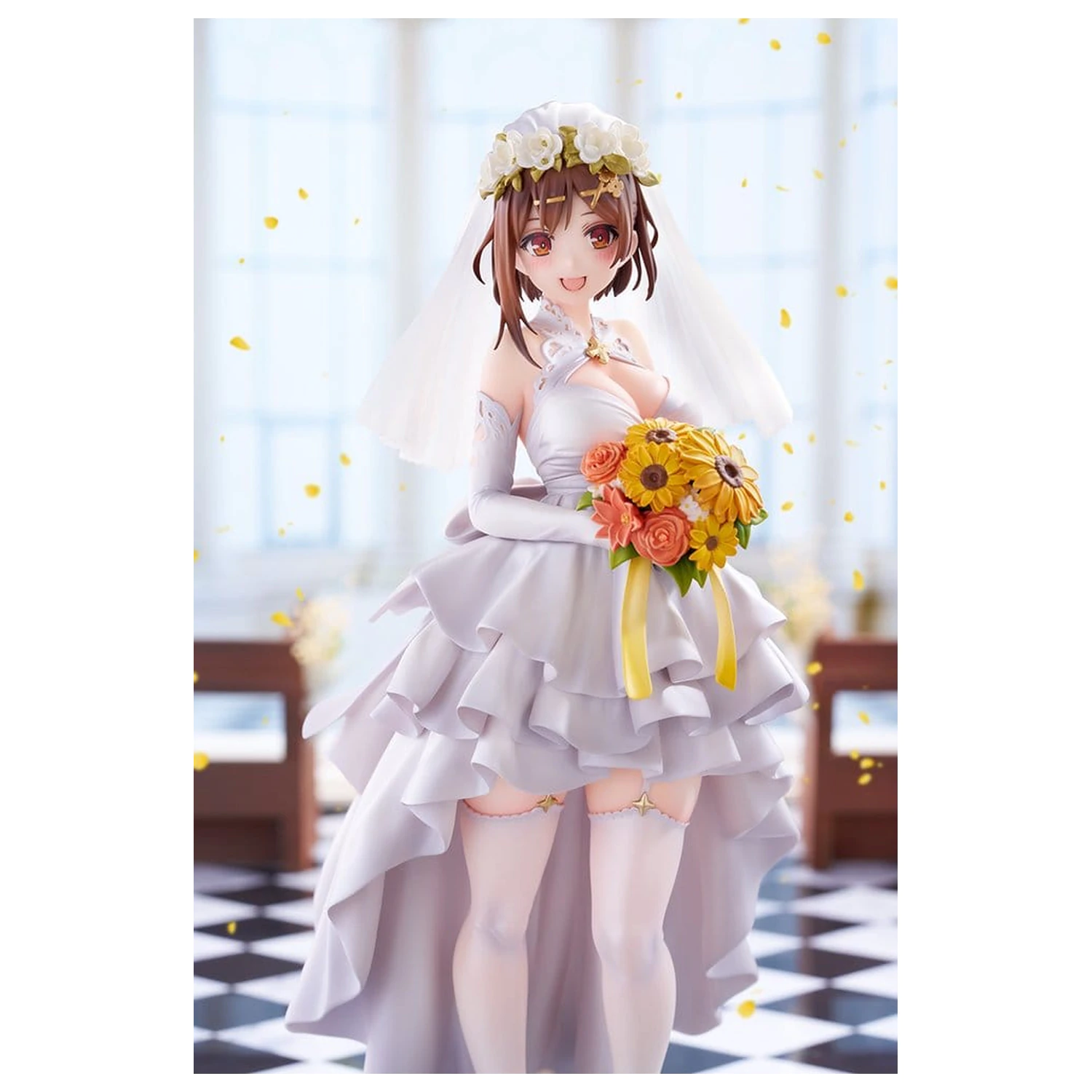 Atelier Ryza 3: Alchemist of the End & the Secret Key PVC Figur 1/7 Ryza (Reisalin Stout) Wedding Style 25 cm Produktfoto