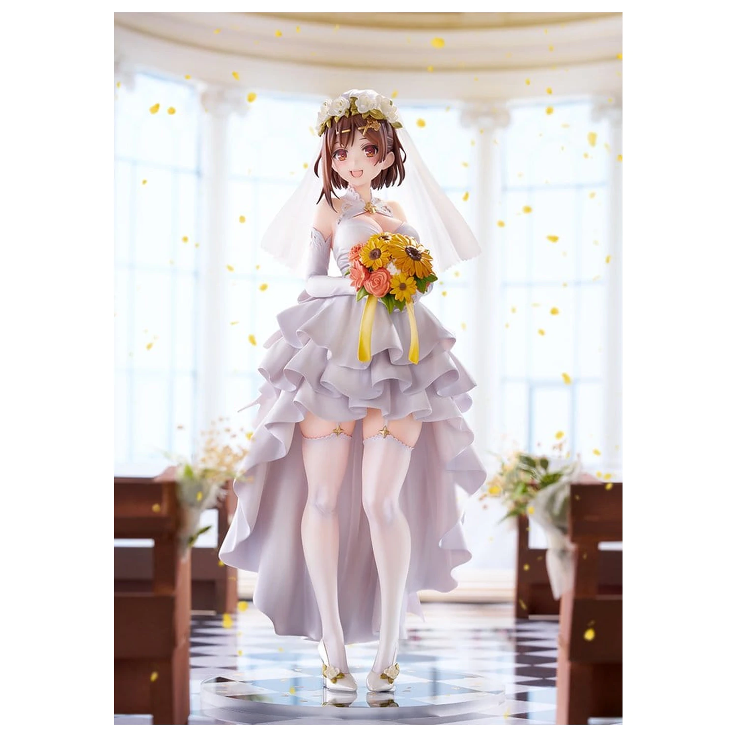 Atelier Ryza 3: Alchemist of the End & the Secret Key PVC Figur 1/7 Ryza (Reisalin Stout) Wedding Style 25 cm Produktfoto