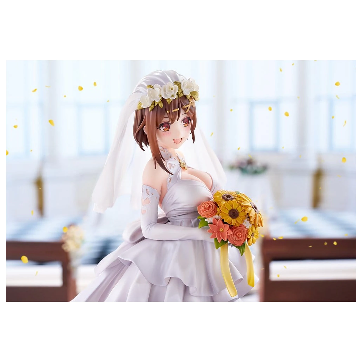 Atelier Ryza 3: Alchemist of the End & the Secret Key PVC Figur 1/7 Ryza (Reisalin Stout) Wedding Style 25 cm Produktfoto