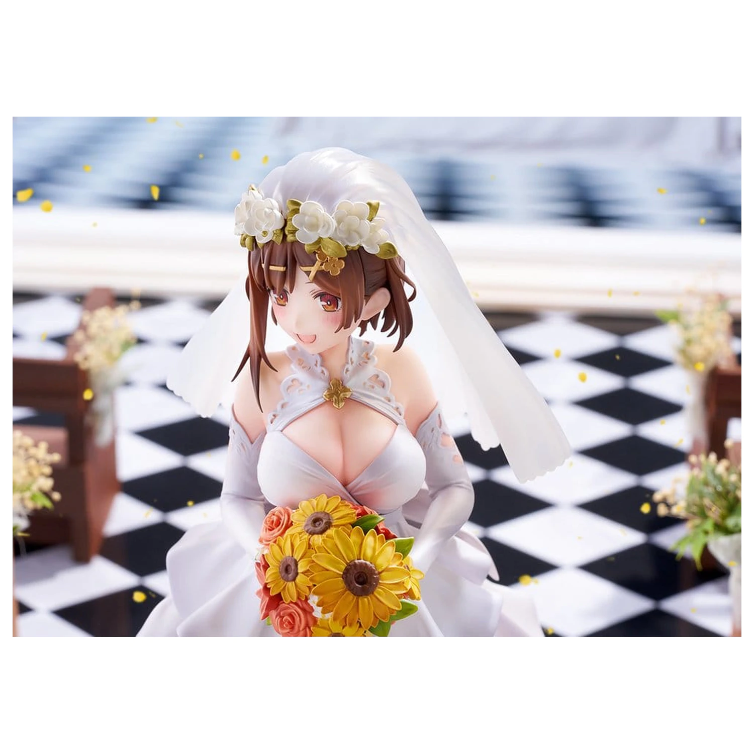 Atelier Ryza 3: Alchemist of the End & the Secret Key PVC Figur 1/7 Ryza (Reisalin Stout) Wedding Style 25 cm Produktfoto