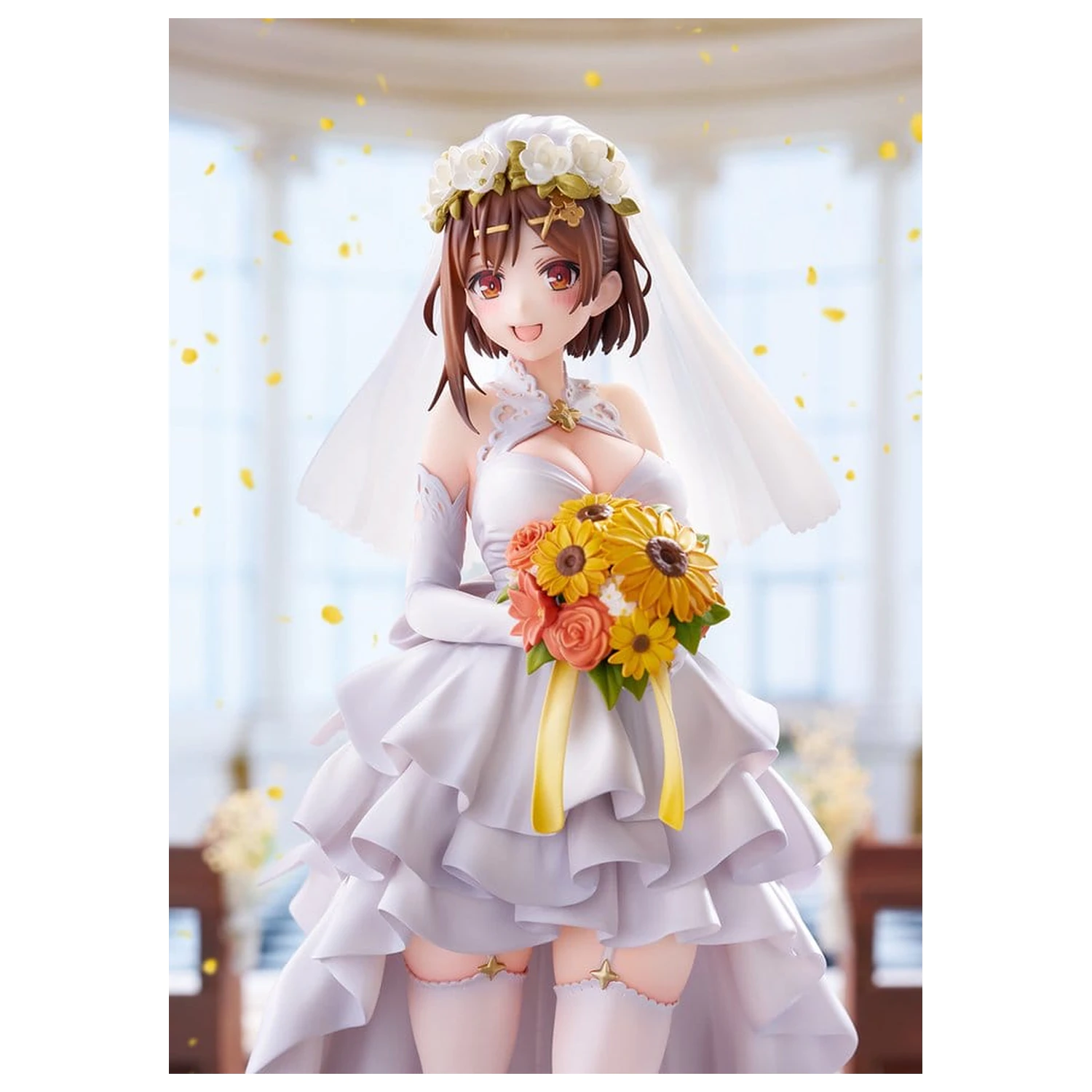 Atelier Ryza 3: Alchemist of the End & the Secret Key PVC Figur 1/7 Ryza (Reisalin Stout) Wedding Style 25 cm Produktfoto