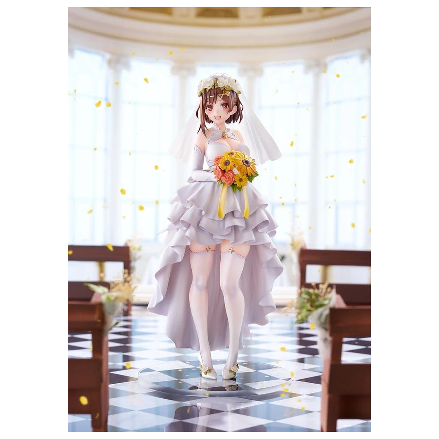Atelier Ryza 3: Alchemist of the End & the Secret Key PVC Figur 1/7 Ryza (Reisalin Stout) Wedding Style 25 cm Produktfoto