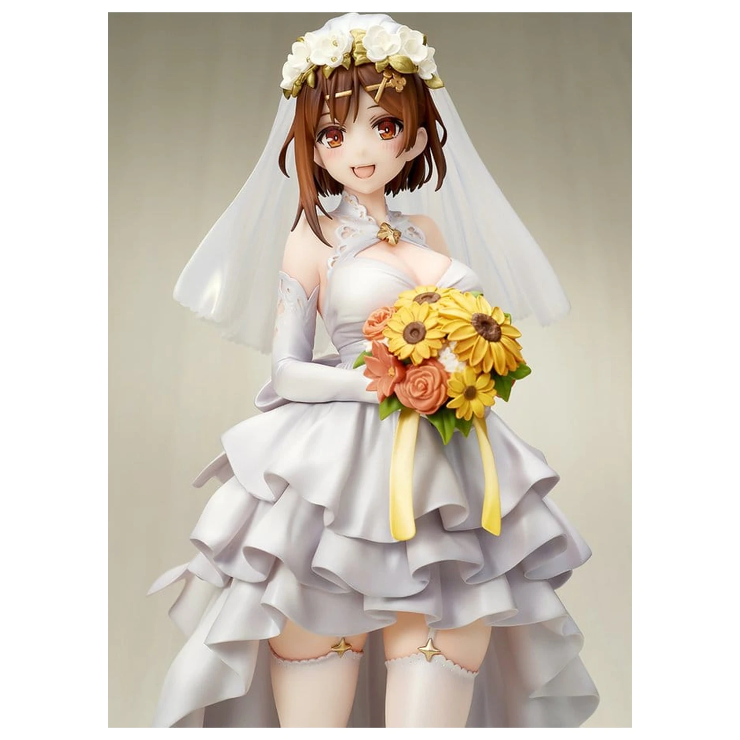 Atelier Ryza 3: Alchemist of the End & the Secret Key PVC Figur 1/7 Ryza (Reisalin Stout) Wedding Style 25 cm Produktfoto