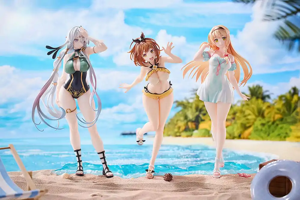 Atelier Ryza: Ever Darkness & the Secret Hideout PVC Statuen 3er-Pack 1/7 Ryza, Klaudia, Lila: Swimsuit Ver. Produktfoto