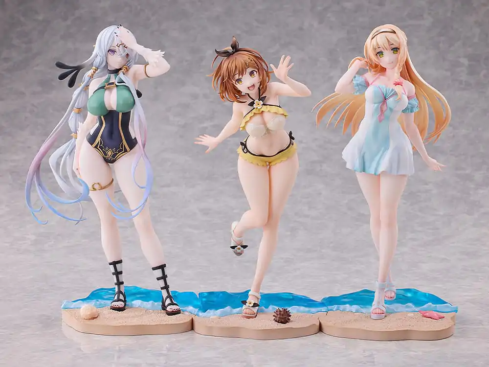 Atelier Ryza: Ever Darkness & the Secret Hideout PVC Statuen 3er-Pack 1/7 Ryza, Klaudia, Lila: Swimsuit Ver. Produktfoto