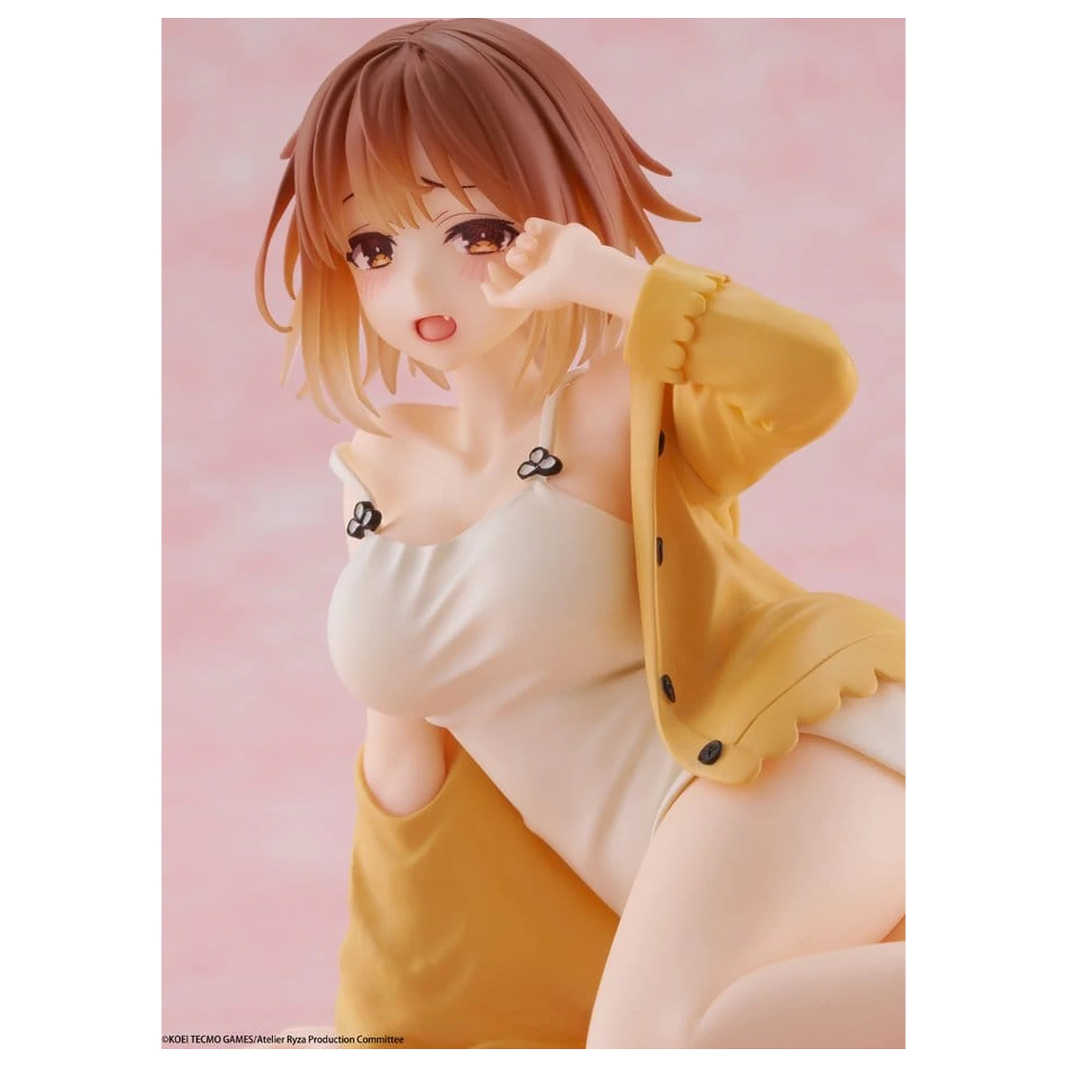 Atelier Ryza: Ever Darkness & the Secret Hideout Desktop Cute PVC Figur Ryza (Nightwear Ver.) Neuauflage 13 cm Produktfoto