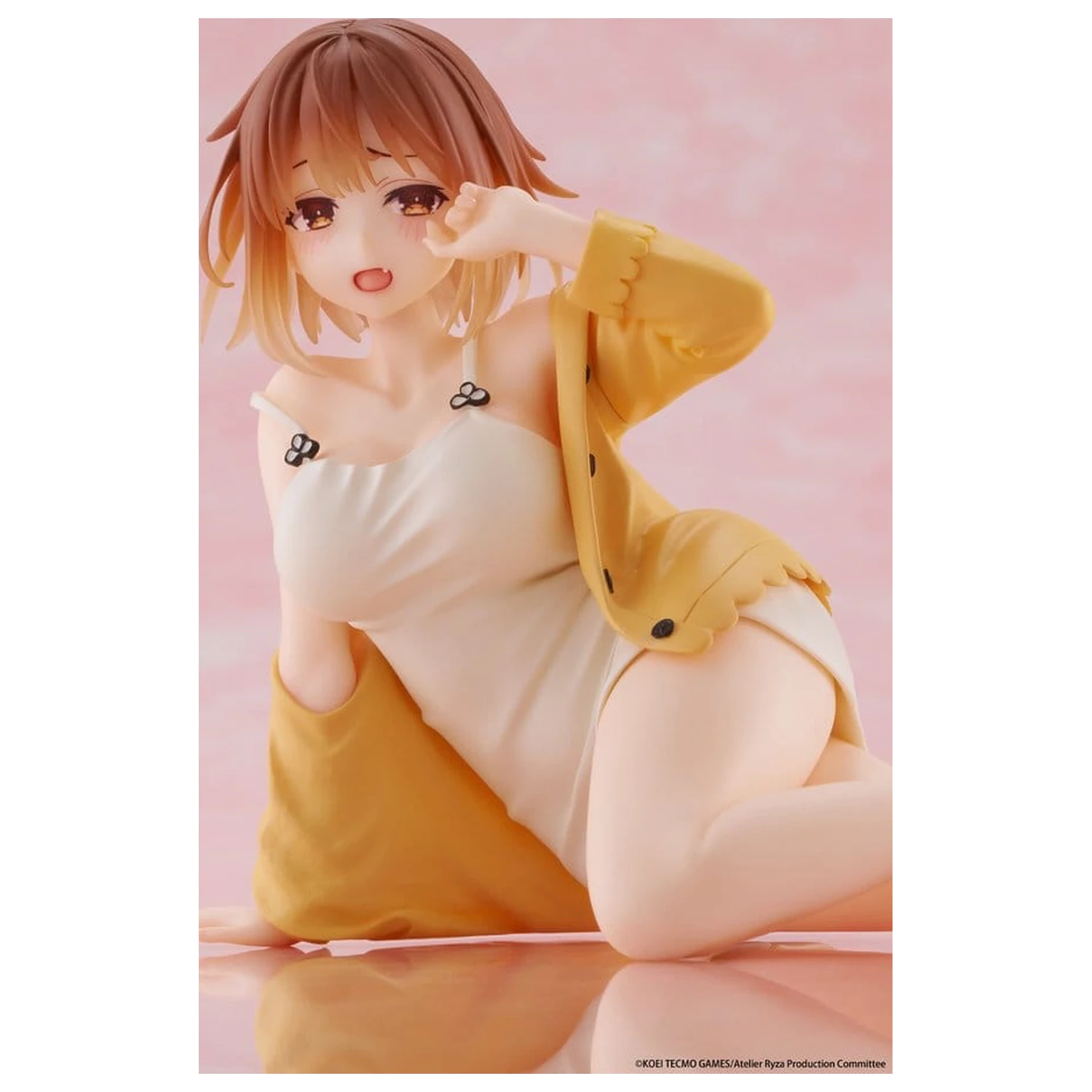 Atelier Ryza: Ever Darkness & the Secret Hideout Desktop Cute PVC Figur Ryza (Nightwear Ver.) Neuauflage 13 cm Produktfoto