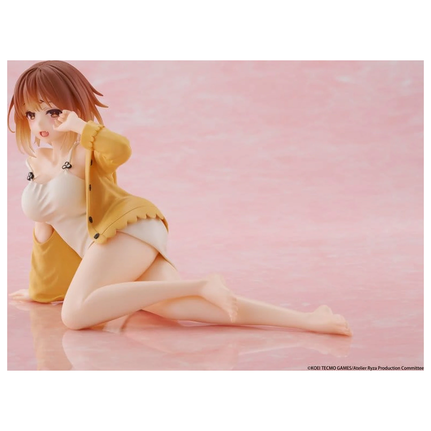 Atelier Ryza: Ever Darkness & the Secret Hideout Desktop Cute PVC Figur Ryza (Nightwear Ver.) Neuauflage 13 cm Produktfoto