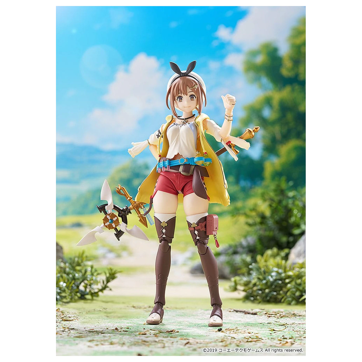 Atelier Ryza: Ever Darkness & the Secret Hideout Plamatea Kunststoff Modellbausatz Reisalin Stout 16 cm Produktfoto