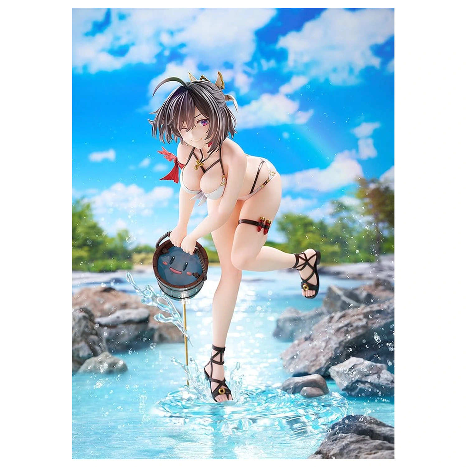 Atelier Yumia: The Alchemist of Memories & the Envisioned Land PVC Figur 1/6 Yumia Liessfeldt: Playing in the Water Ver. 25 cm Produktfoto
