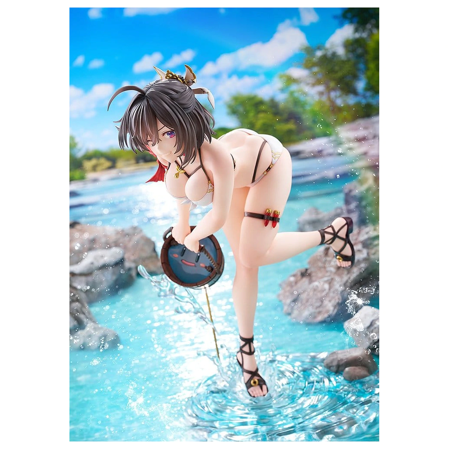 Atelier Yumia: The Alchemist of Memories & the Envisioned Land PVC Figur 1/6 Yumia Liessfeldt: Playing in the Water Ver. 25 cm Produktfoto