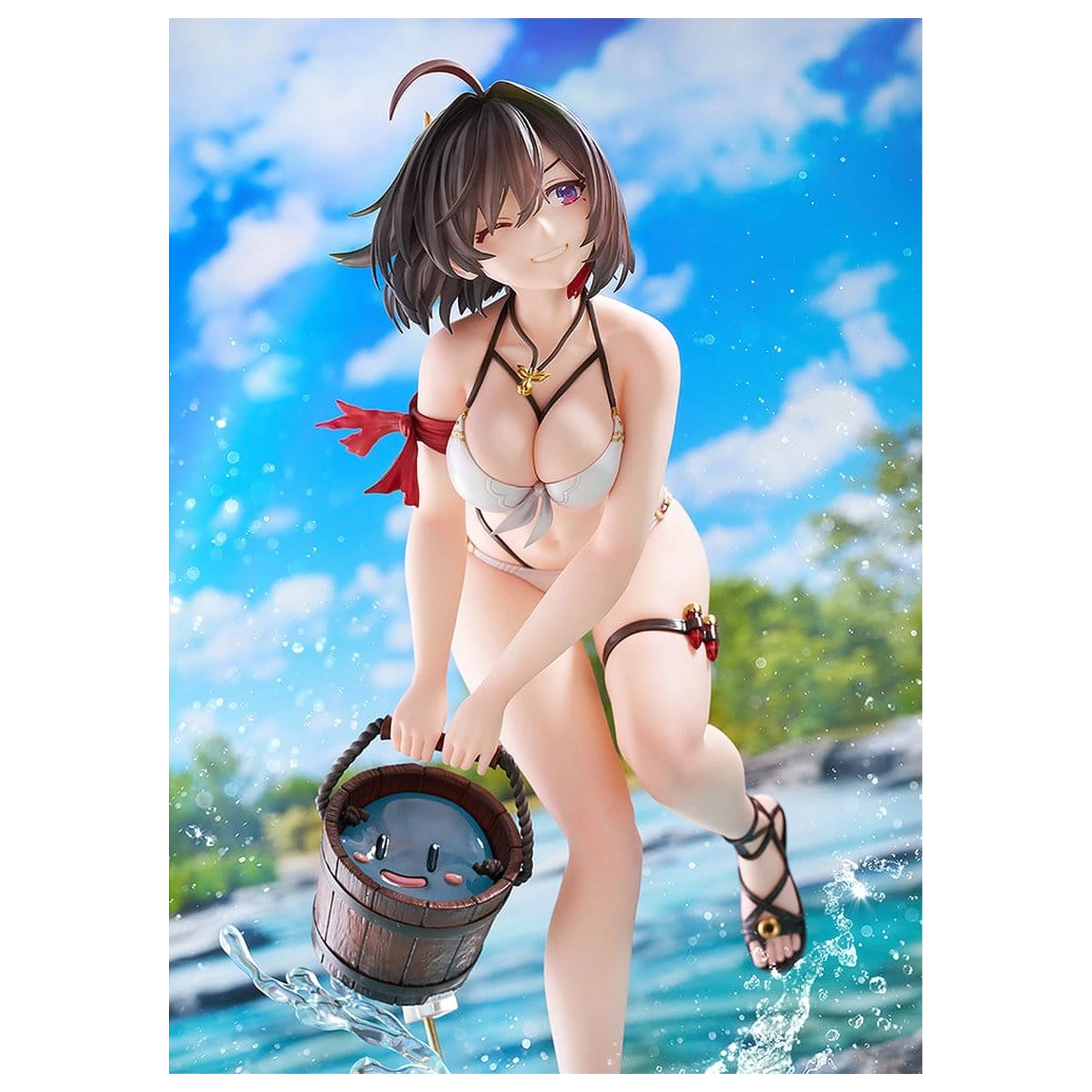 Atelier Yumia: The Alchemist of Memories & the Envisioned Land PVC Figur 1/6 Yumia Liessfeldt: Playing in the Water Ver. 25 cm Produktfoto