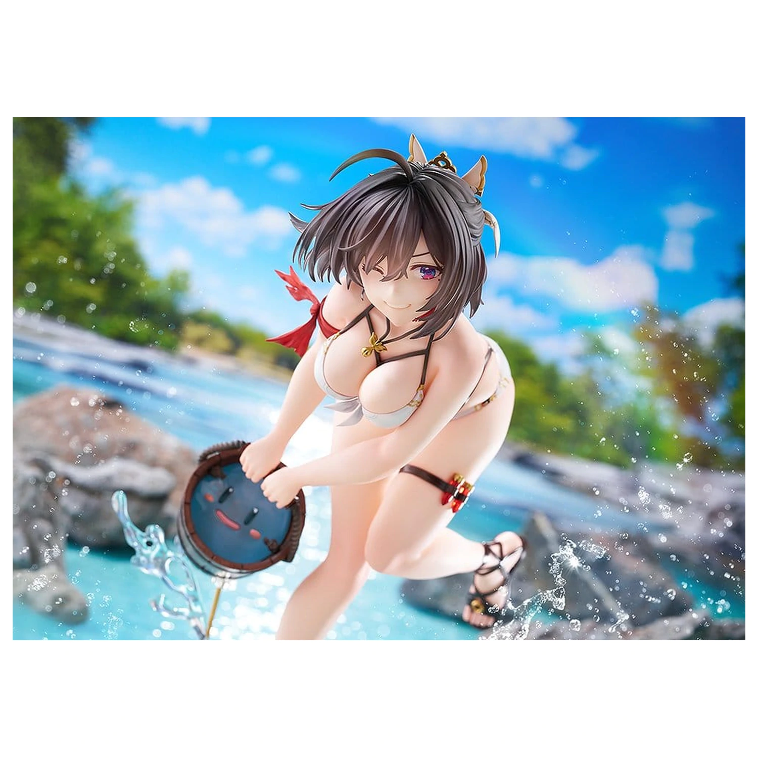 Atelier Yumia: The Alchemist of Memories & the Envisioned Land PVC Figur 1/6 Yumia Liessfeldt: Playing in the Water Ver. 25 cm Produktfoto