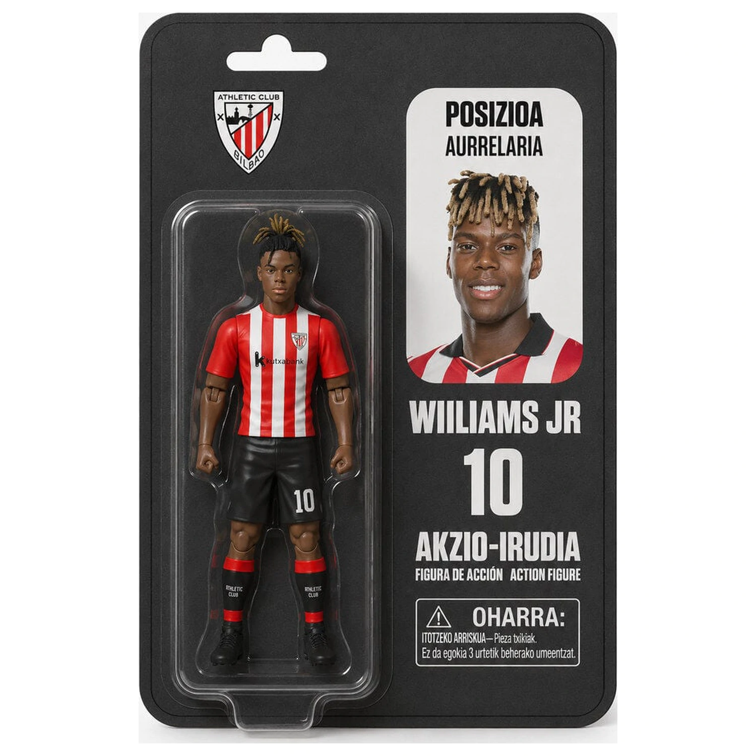 Athletic Club Bilbao Williams Jr Actionfigur 10cm Produktfoto