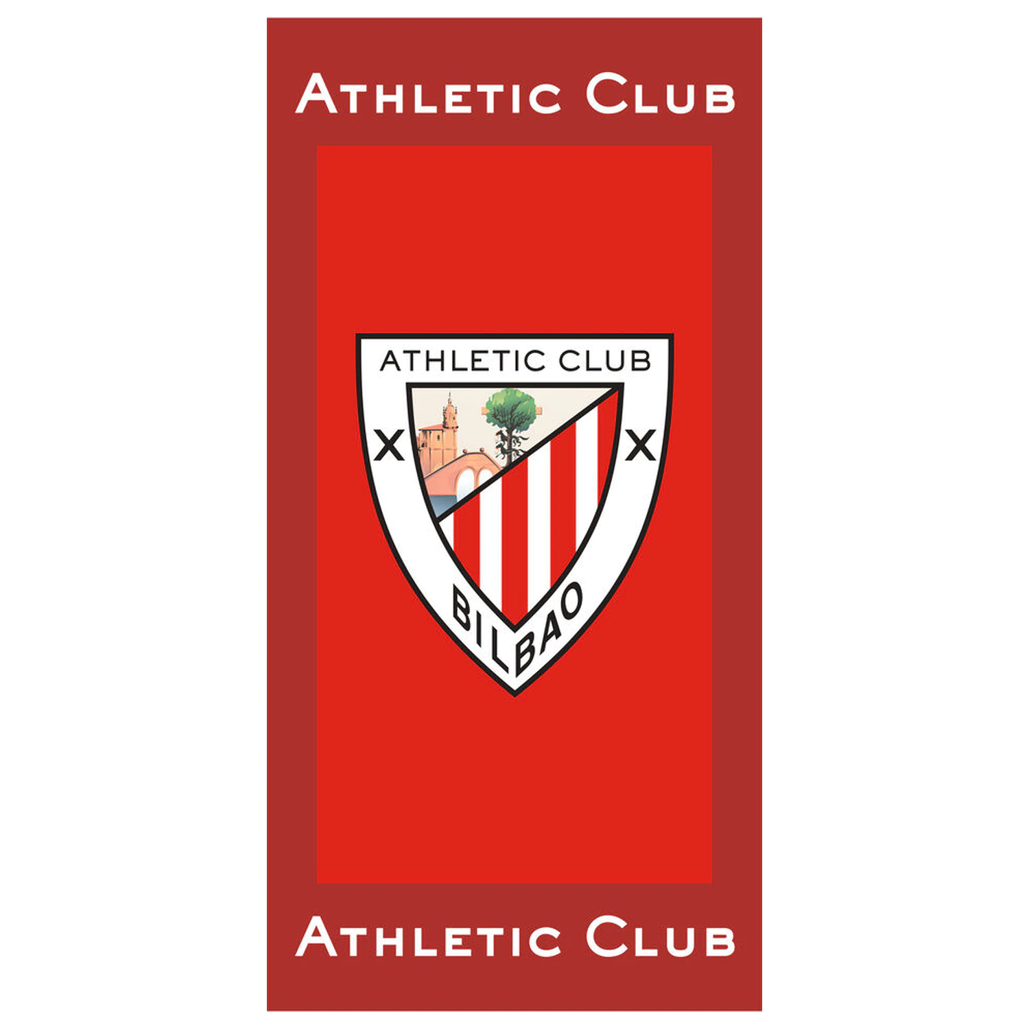 Athletic Club F.C Baumwoll Strandtuch Produktfoto