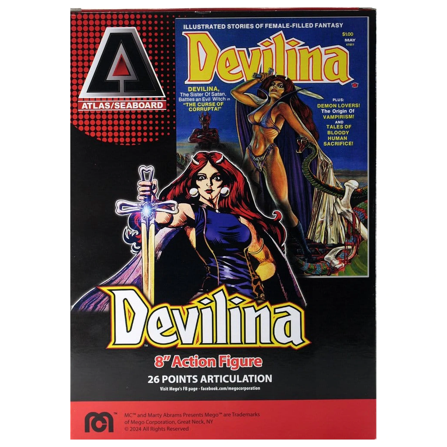 Atlas Comics Actionfigur Devilina 20 cm Produktfoto