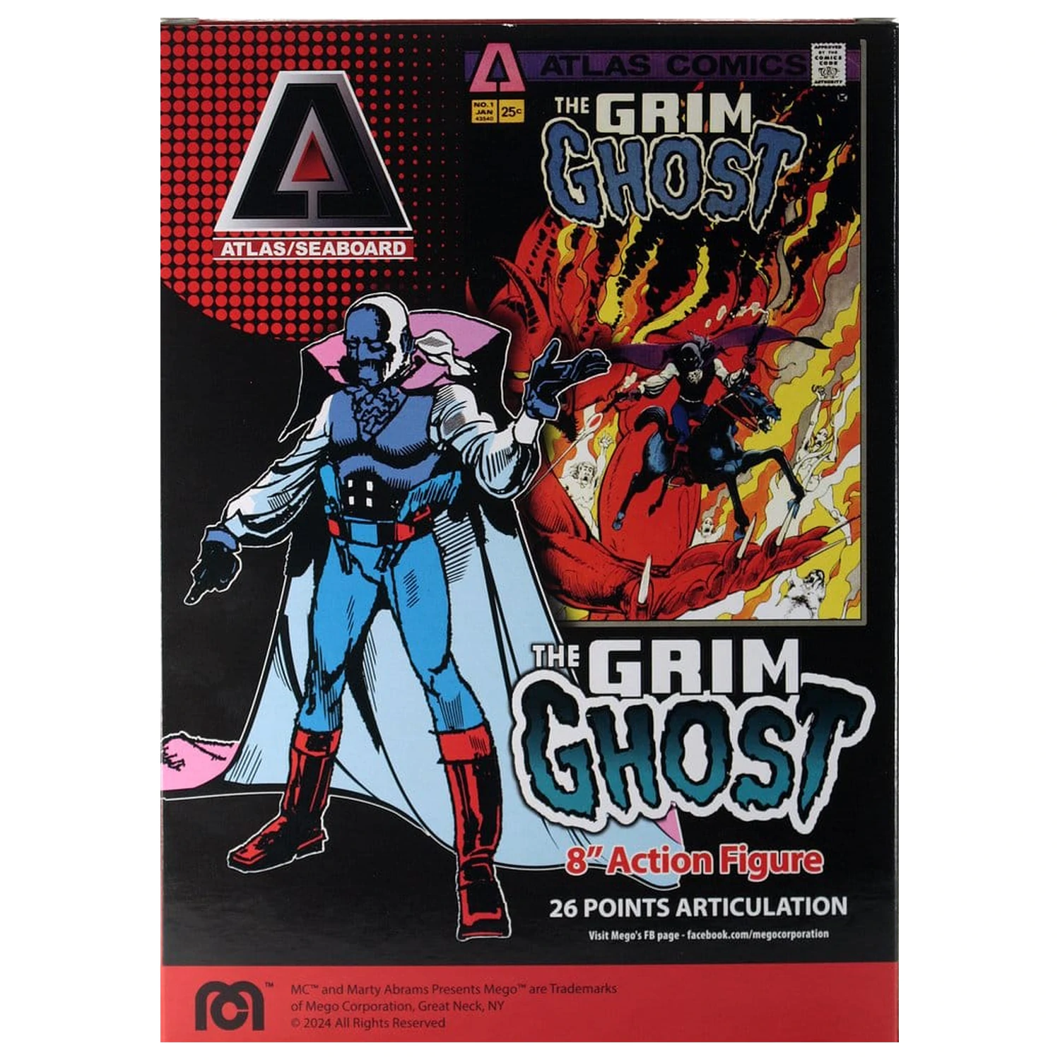 Atlas Comics Action-Figur Grim Ghost 20 cm Produktfoto