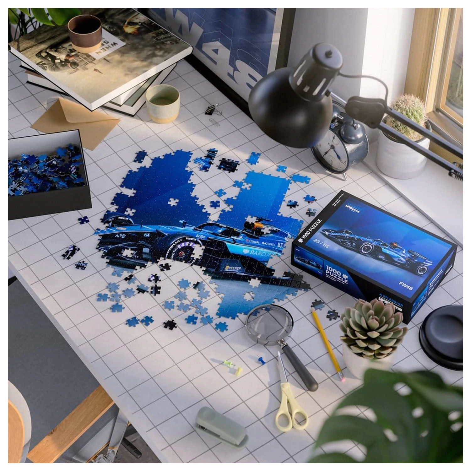 Atlassian Williams F1 Team Puzzle FW48 2026 (1000 Teile) 48 x 68 cm Produktfoto