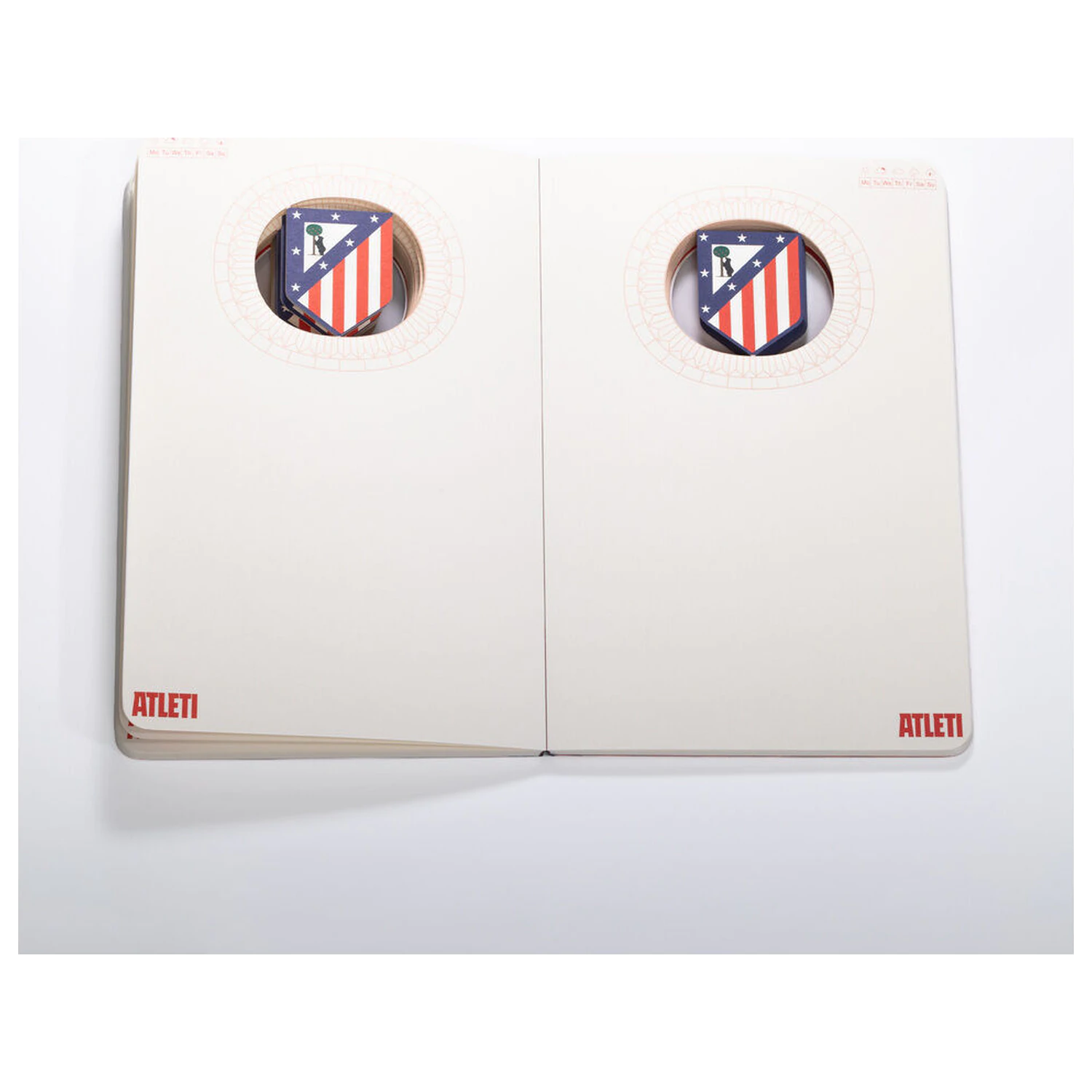 Atletico de Madrid A5 Notizbuch Produktfoto