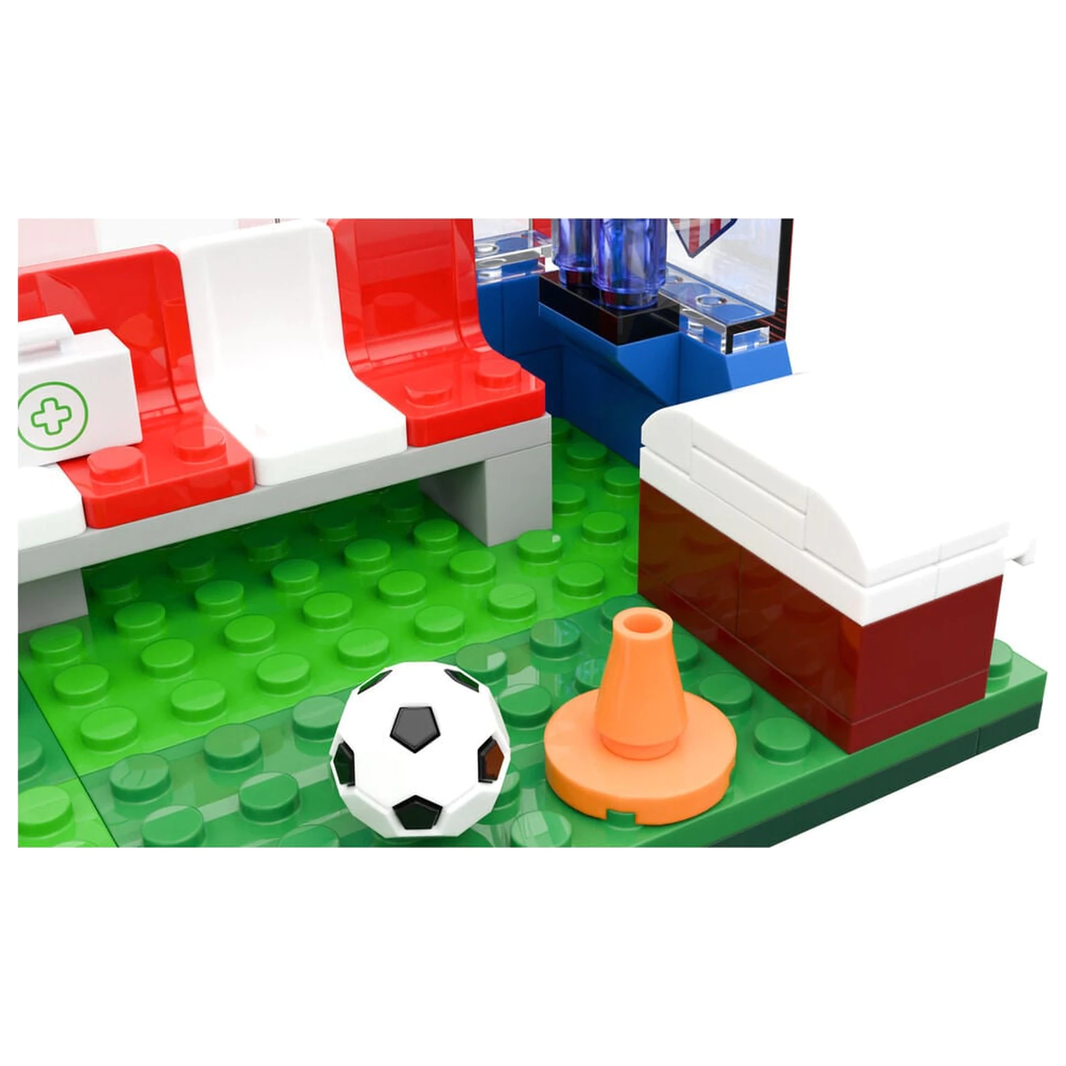 Atletico de Madrid Bank-Set mit Figuren, 184 Teile Produktfoto