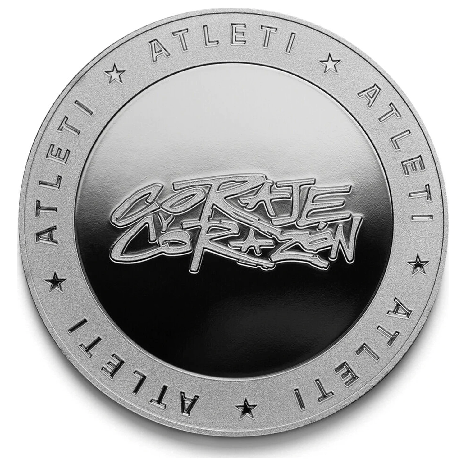 Atletico de Madrid Courage and Heart Gedenkmünze Produktfoto