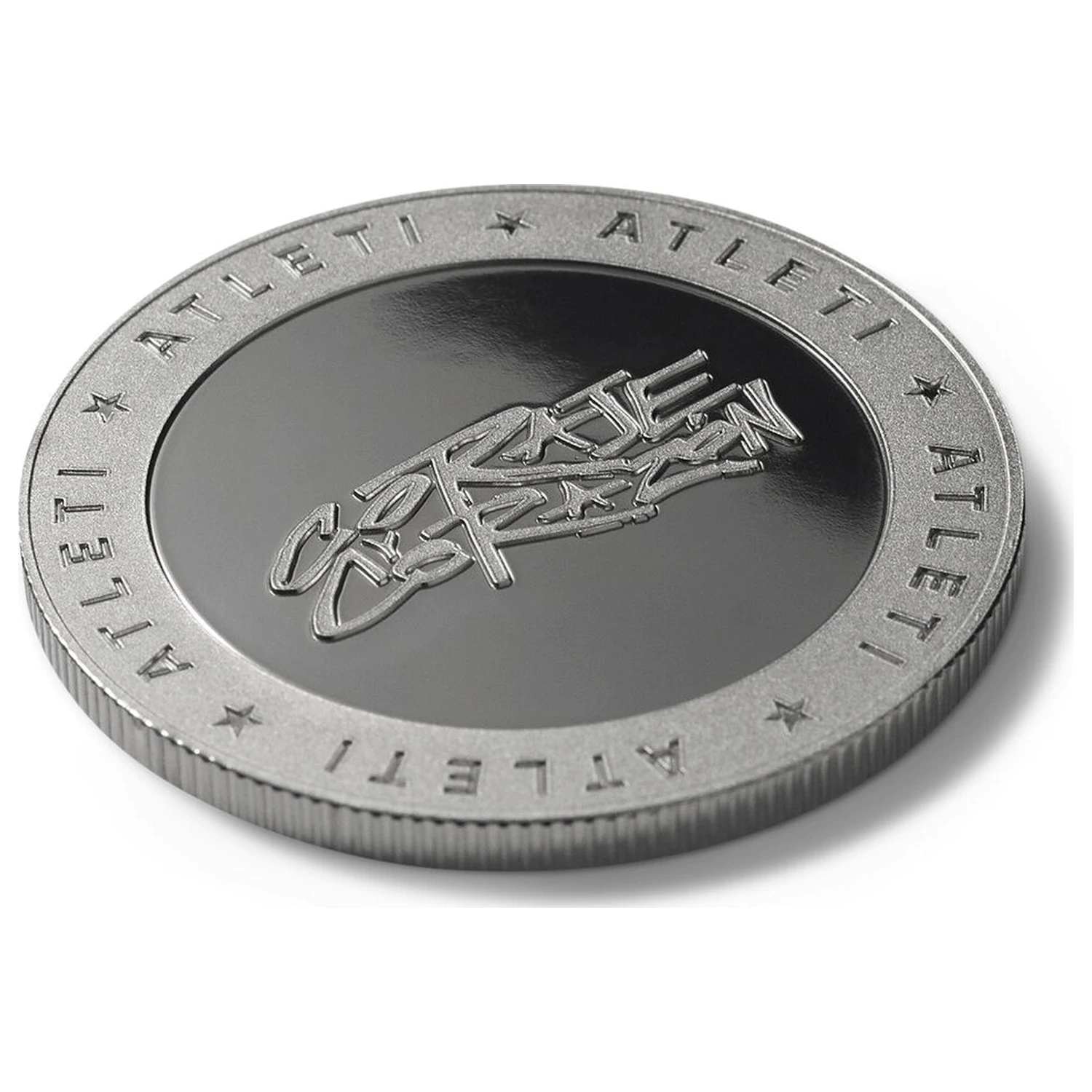 Atletico de Madrid Courage and Heart Gedenkmünze Produktfoto