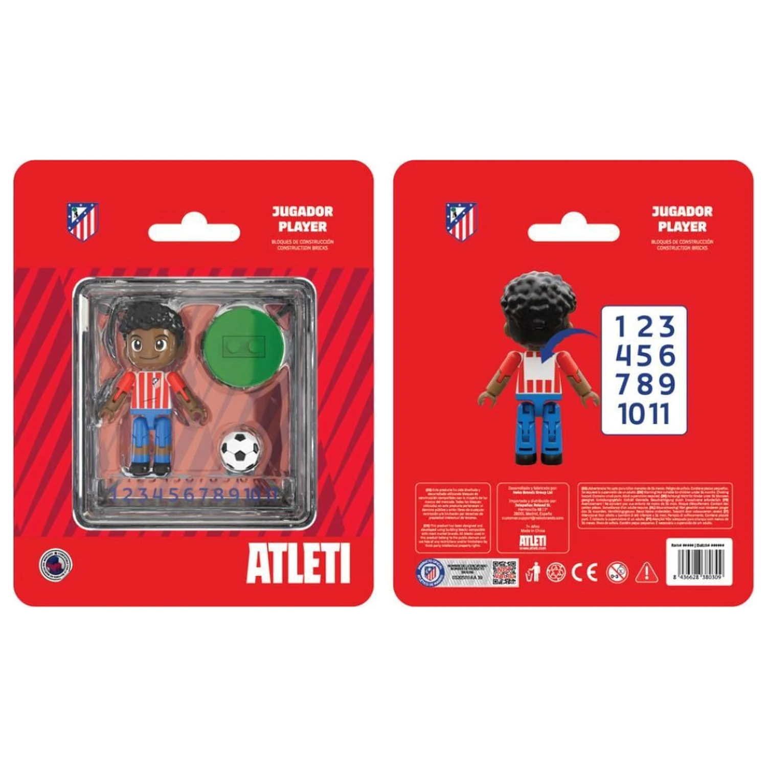 Atletico de Madrid Figur 4cm Produktfoto