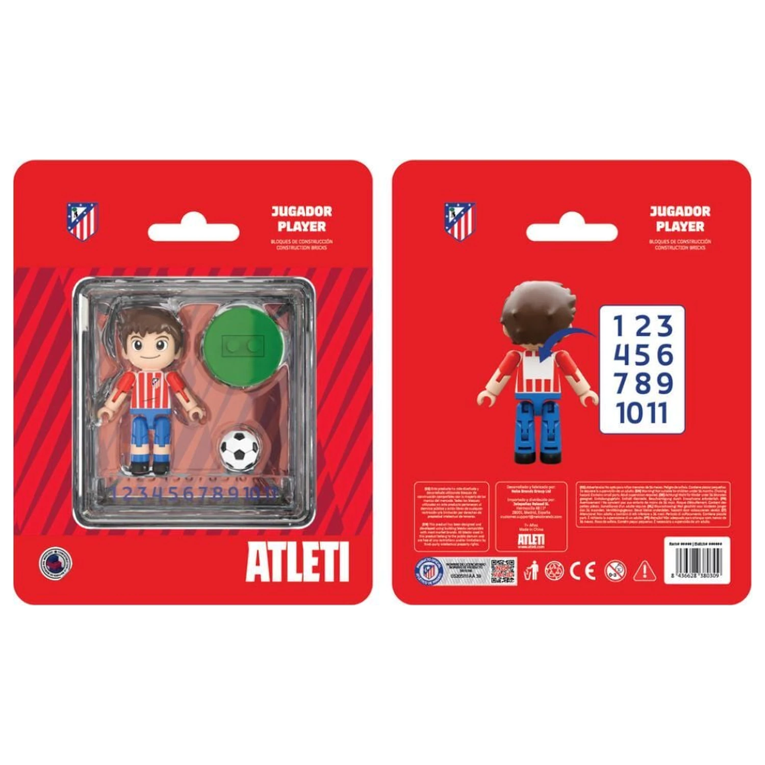 Atletico de Madrid Figur 4cm Produktfoto