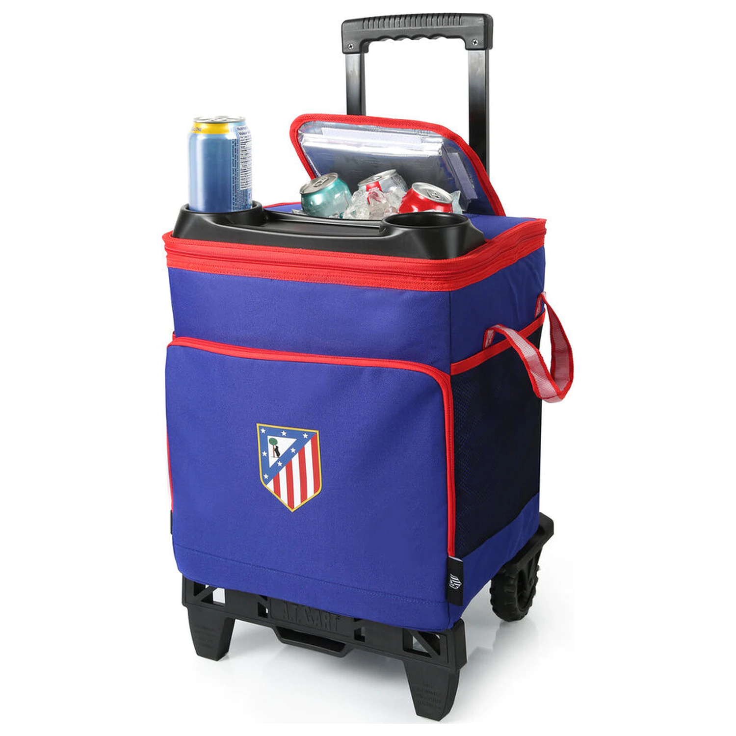Atletico de Madrid Kühlschrank Rollwagen und Räder Produktfoto