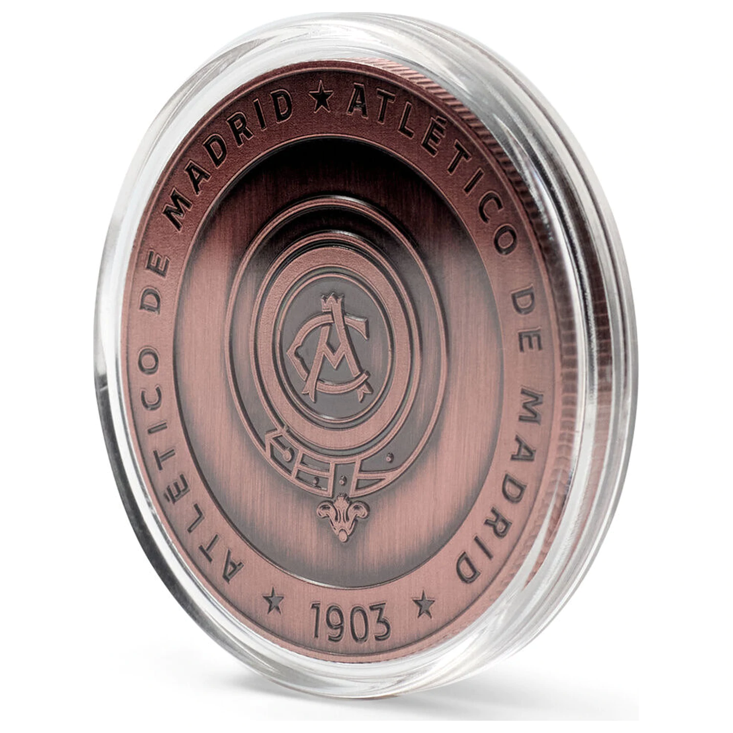 Atletico de Madrid Gedenkmünze Produktfoto