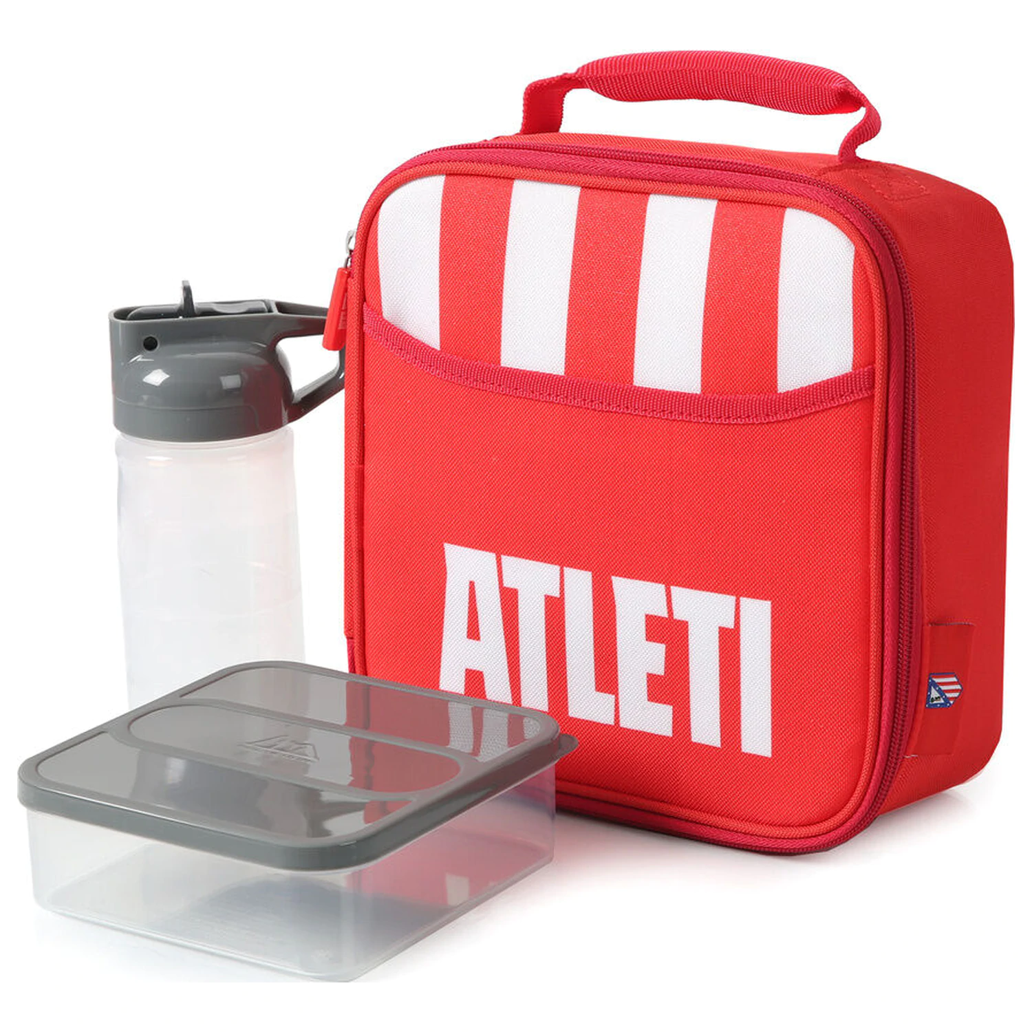Atletico de Madrid Thermo-Lunchtasche + Flasche + Tupperdose Produktfoto