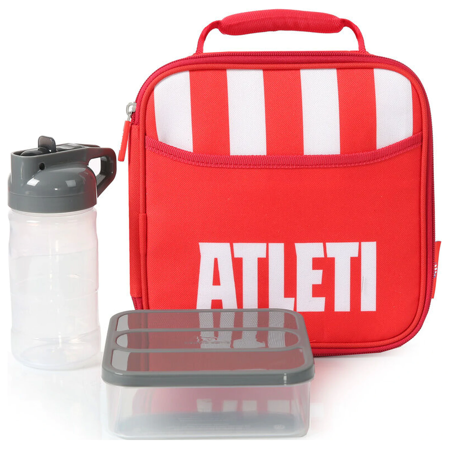 Atletico de Madrid Thermo-Lunchtasche + Flasche + Tupperdose Produktfoto