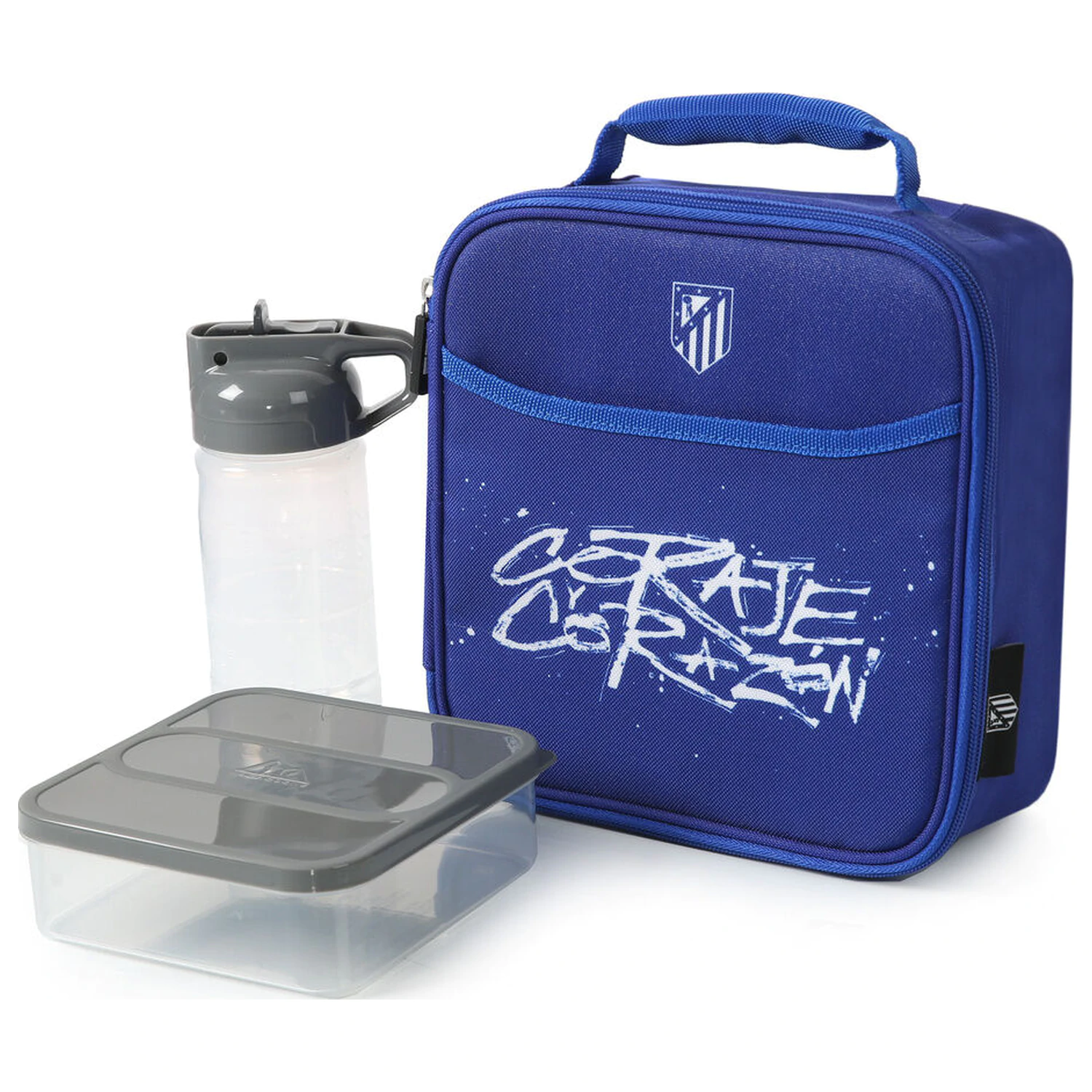 Atletico de Madrid Thermo-Lunchtasche + Flasche + Tupperdose Produktfoto