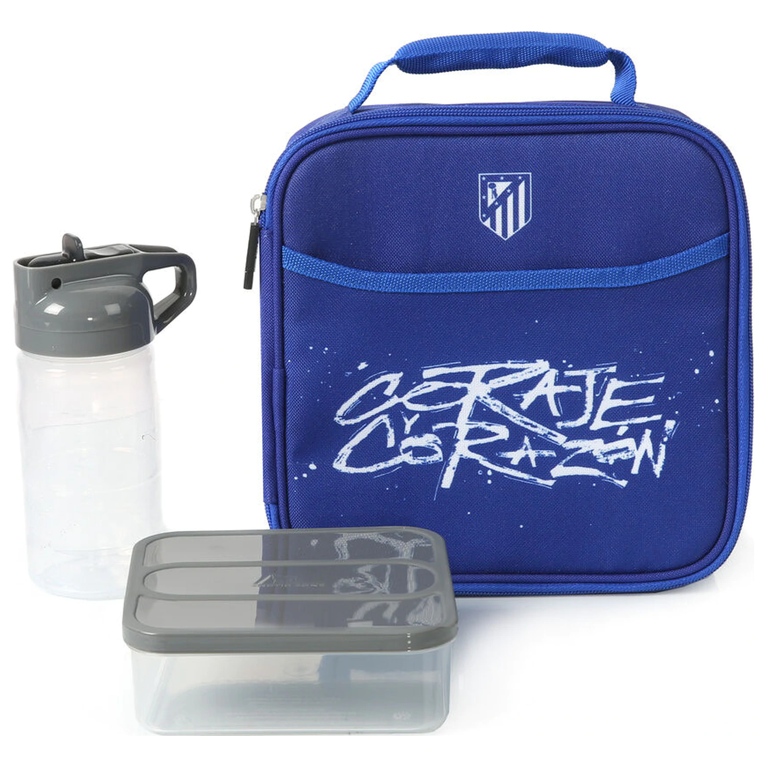 Atletico de Madrid Thermo-Lunchtasche + Flasche + Tupperdose Produktfoto