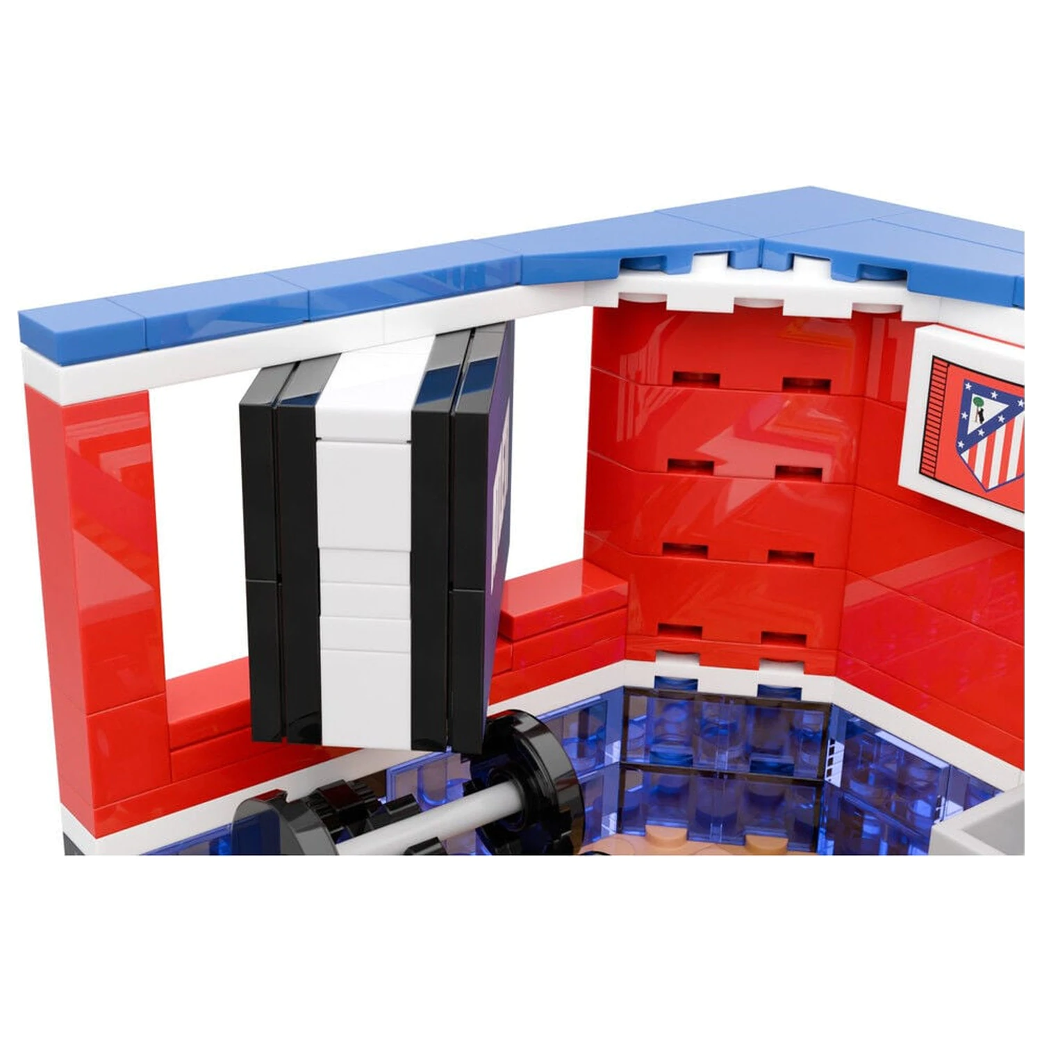 Atletico de Madrid Umkleideraum-Set mit Figur 439 Teile Produktfoto
