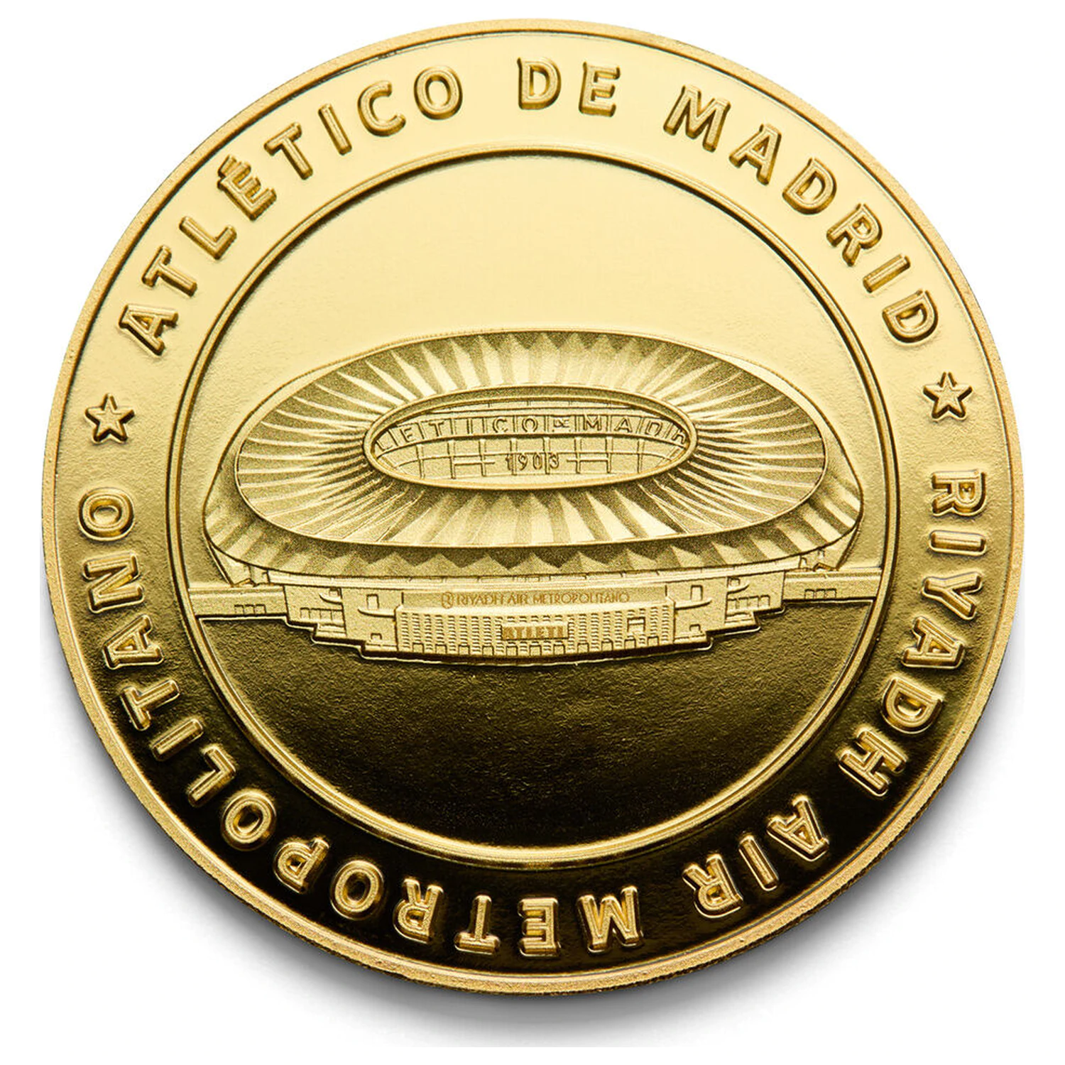 Atletico de Madrid Metropolitano Gedenkmünze Produktfoto
