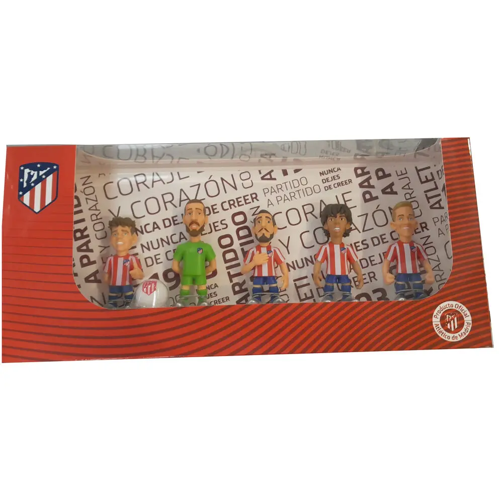 Atletico de Madrid Minix pack 5 Figuren 7cm Produktfoto