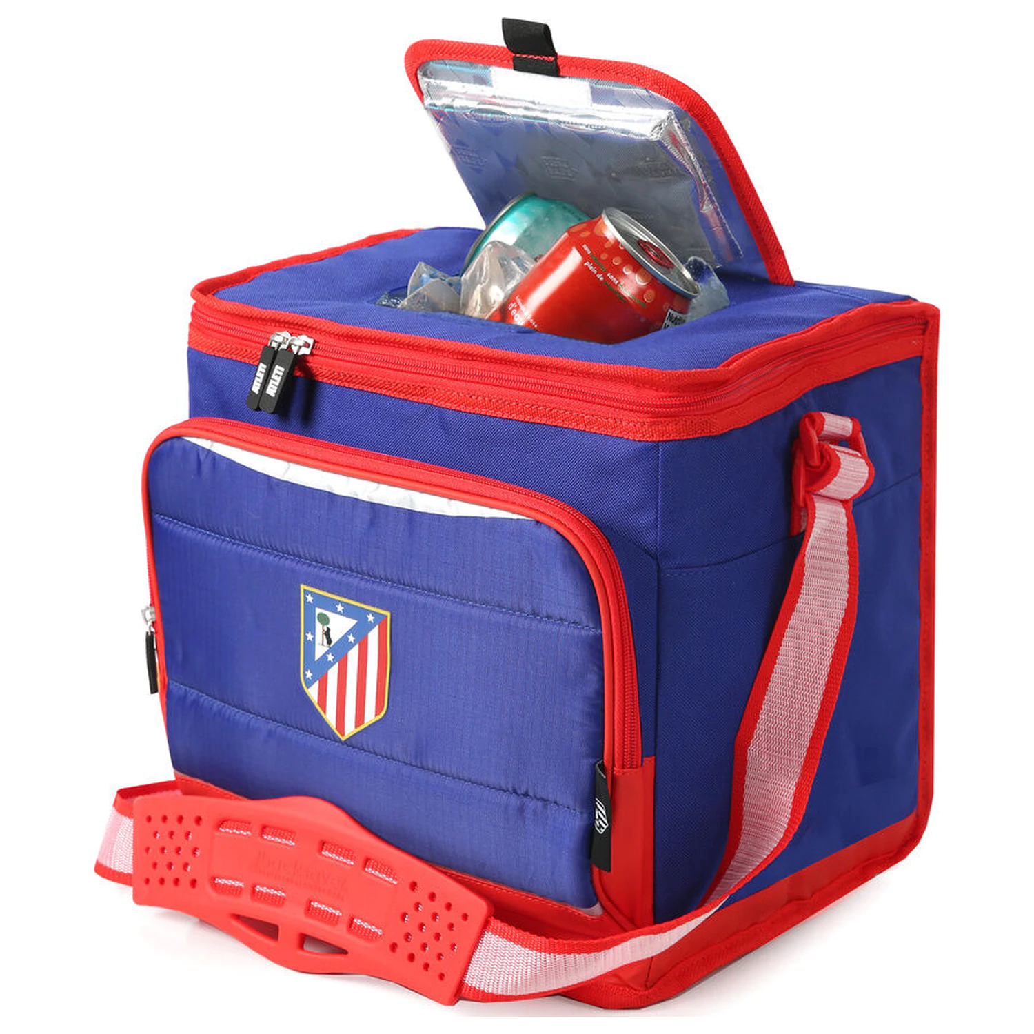 Atletico de Madrid faltbare thermo lunch Tasche Produktfoto
