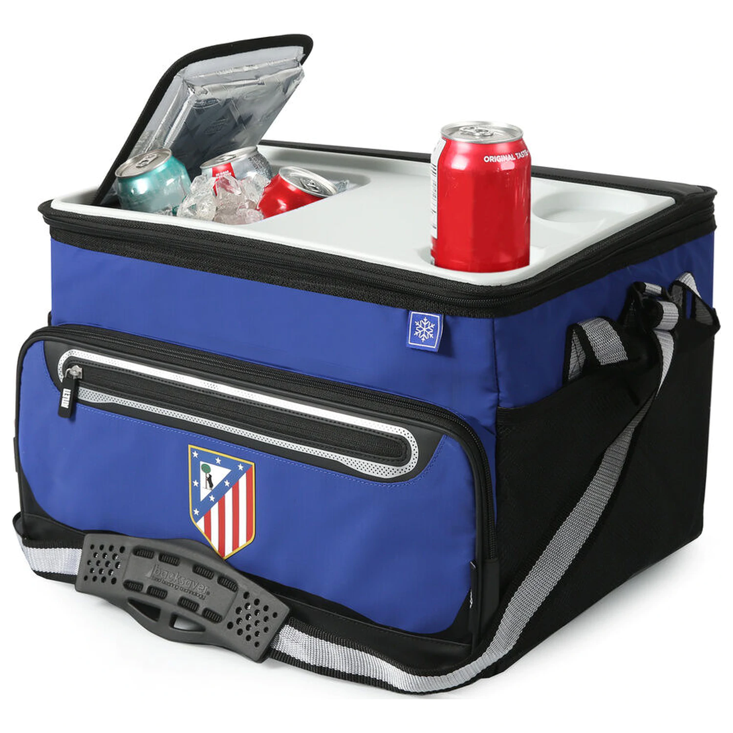 Atletico de Madrid faltbare Tragetasche für Lebensmittel Produktfoto