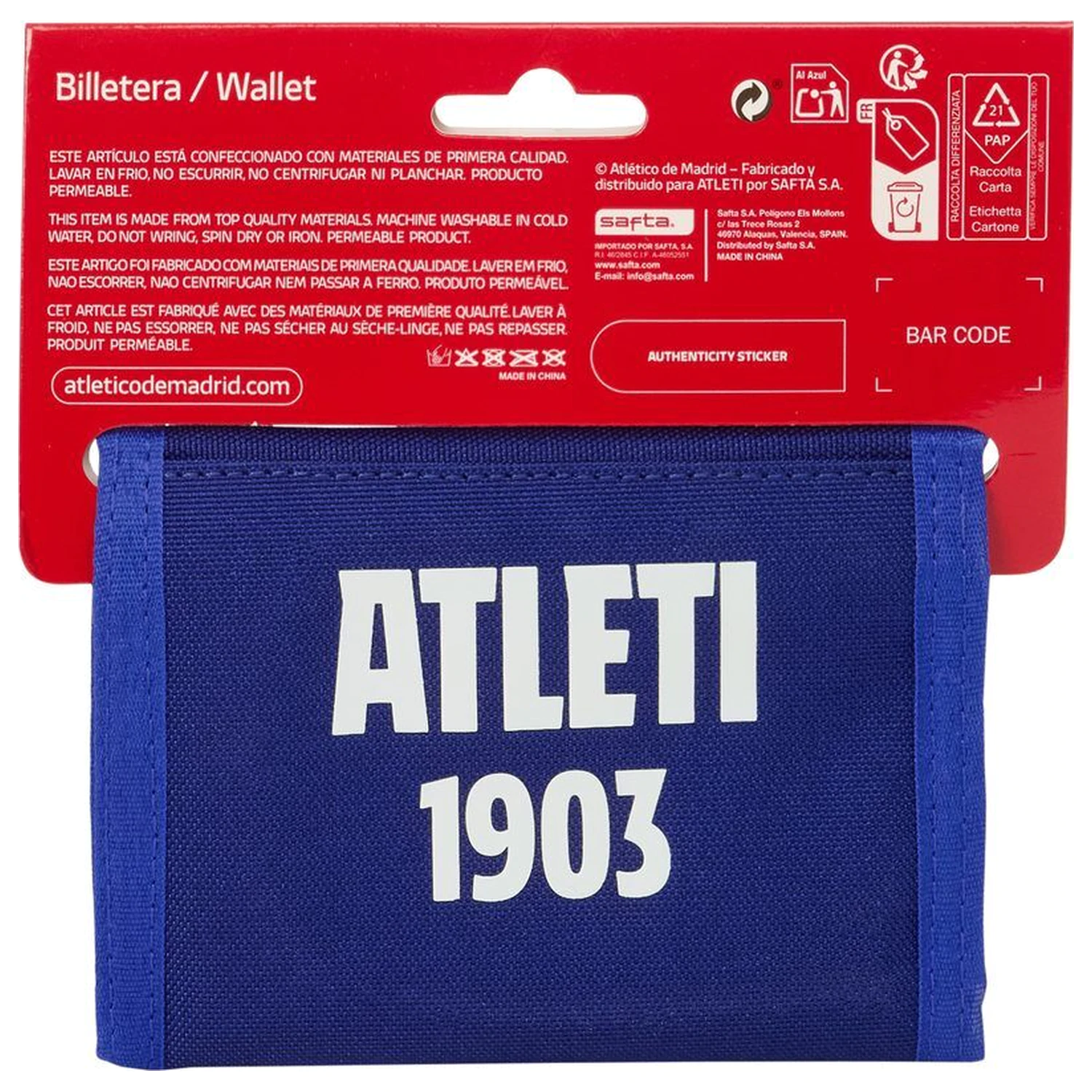 Atletico de Madrid Geldbörse Produktfoto