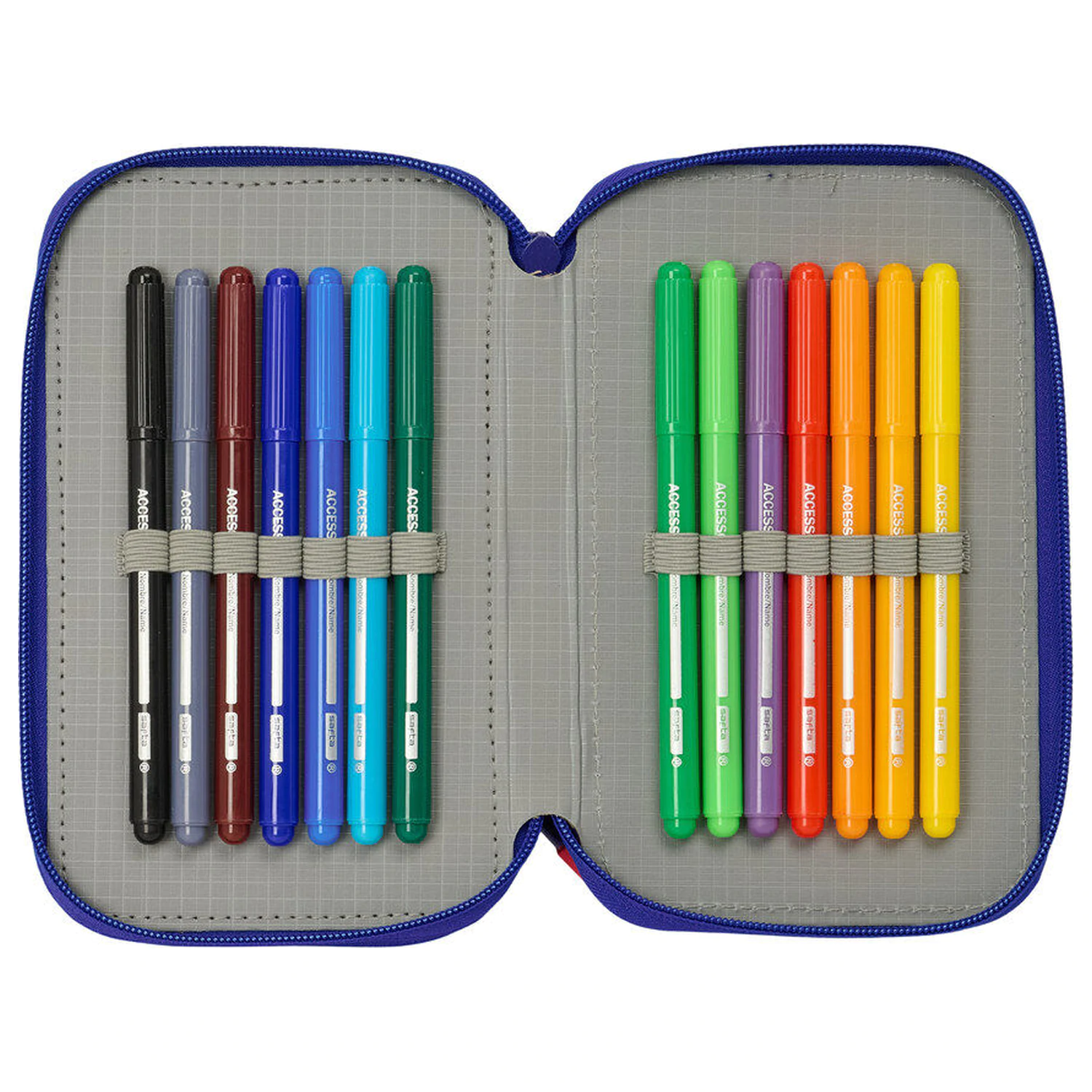 Atletico de Madrid dreifach Federmäppchen 37-teilig Produktfoto