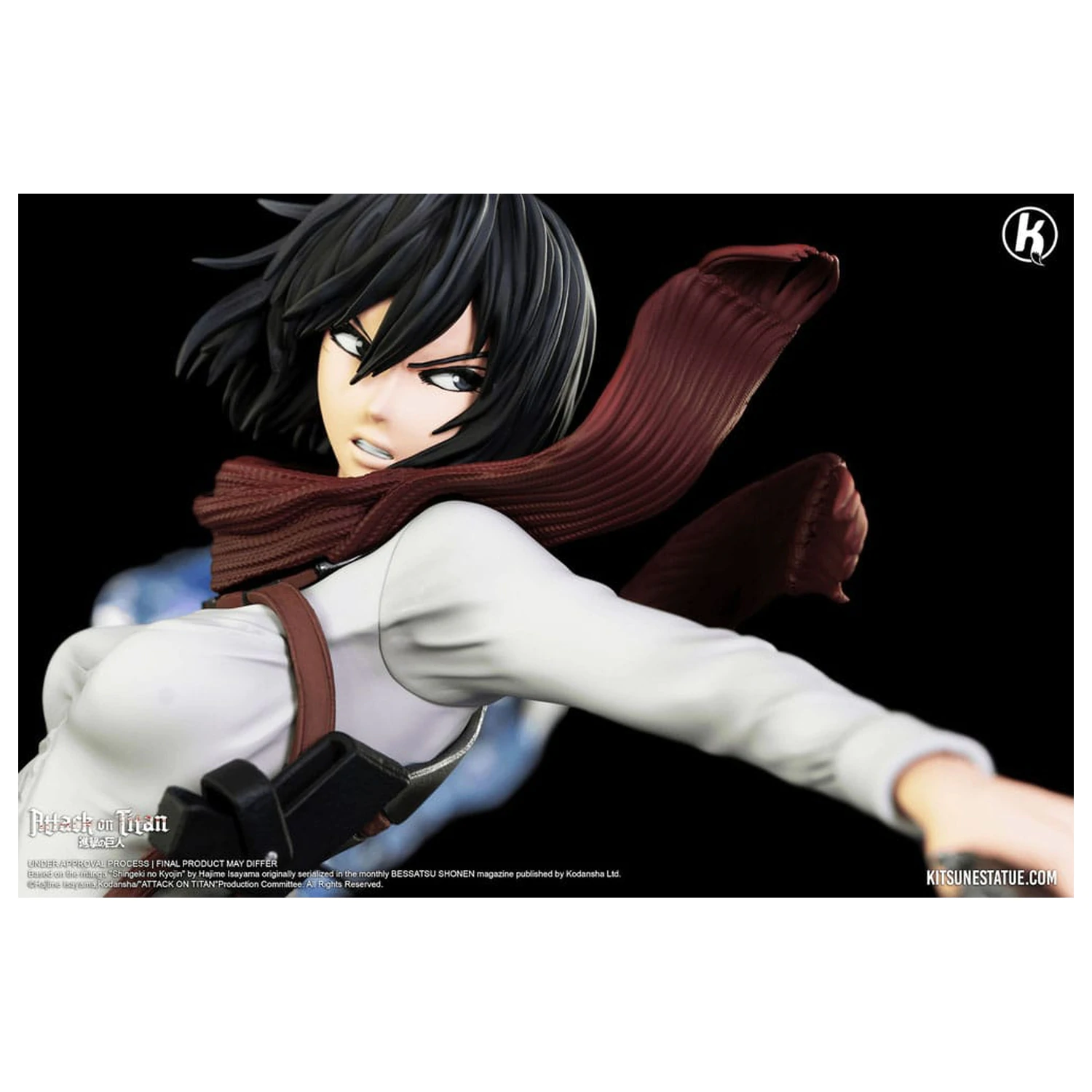 Attack on Titan Statue 1/6 Mikasa Ackerman 39 cm Produktfoto