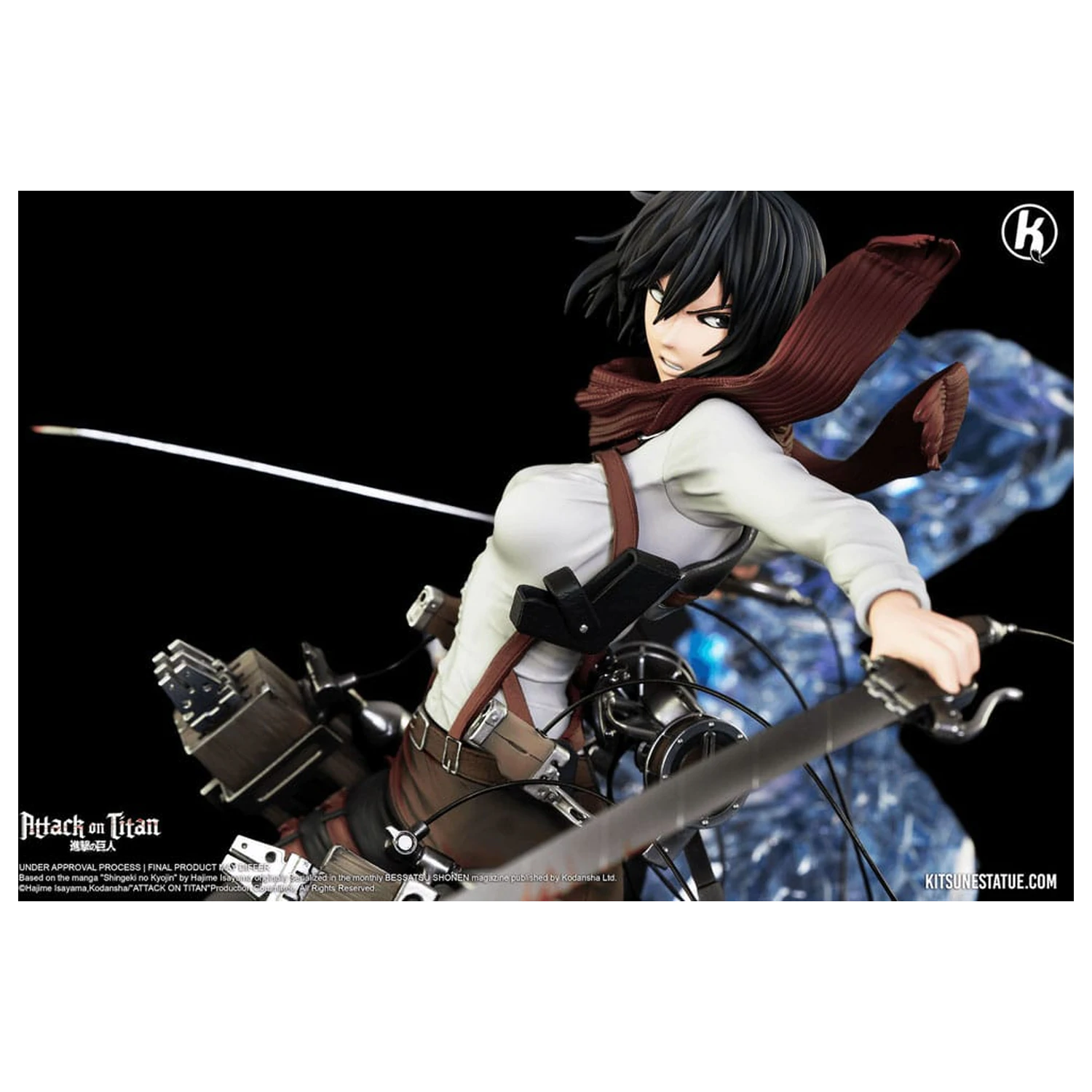 Attack on Titan Statue 1/6 Mikasa Ackerman 39 cm Produktfoto