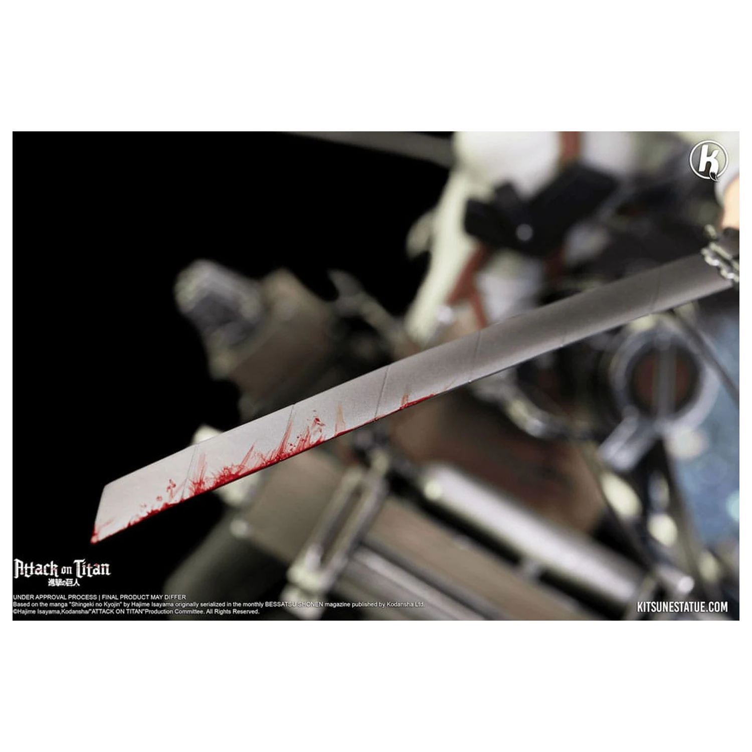Attack on Titan Statue 1/6 Mikasa Ackerman 39 cm Produktfoto