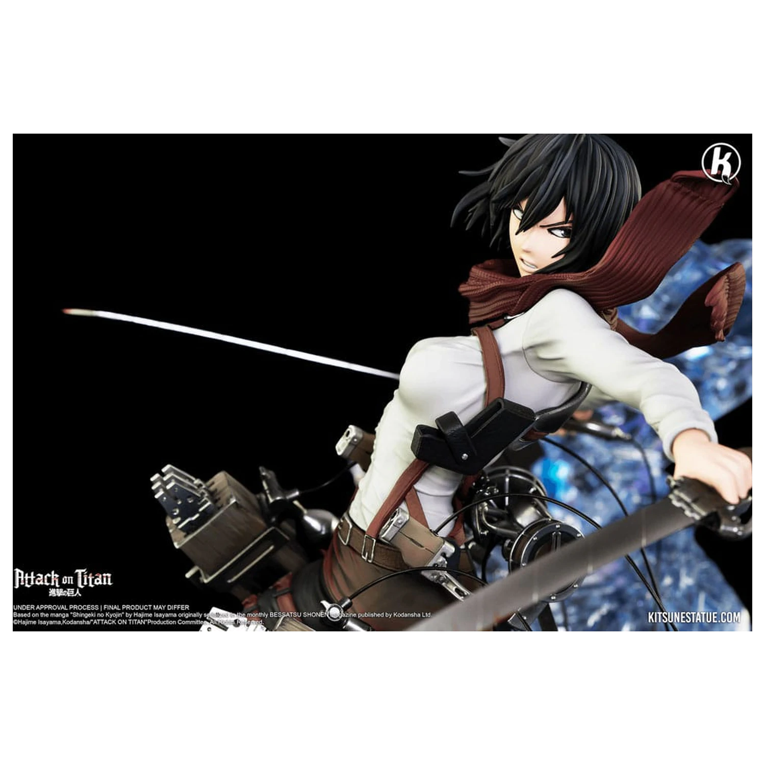 Attack on Titan Statue 1/6 Mikasa Ackerman 39 cm Produktfoto