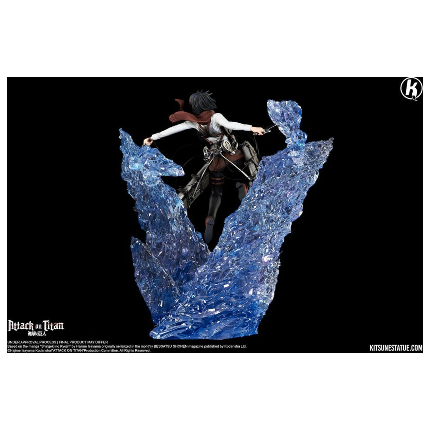 Attack on Titan Statue 1/6 Mikasa Ackerman 39 cm Produktfoto